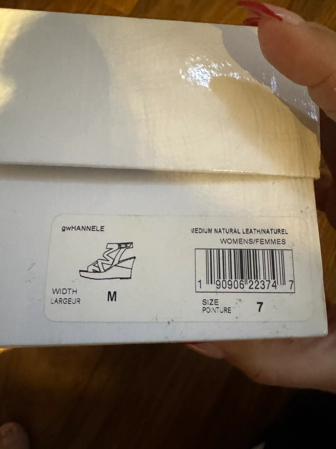 GHANNELE Wedge Sandals - Size 7 - photo 3