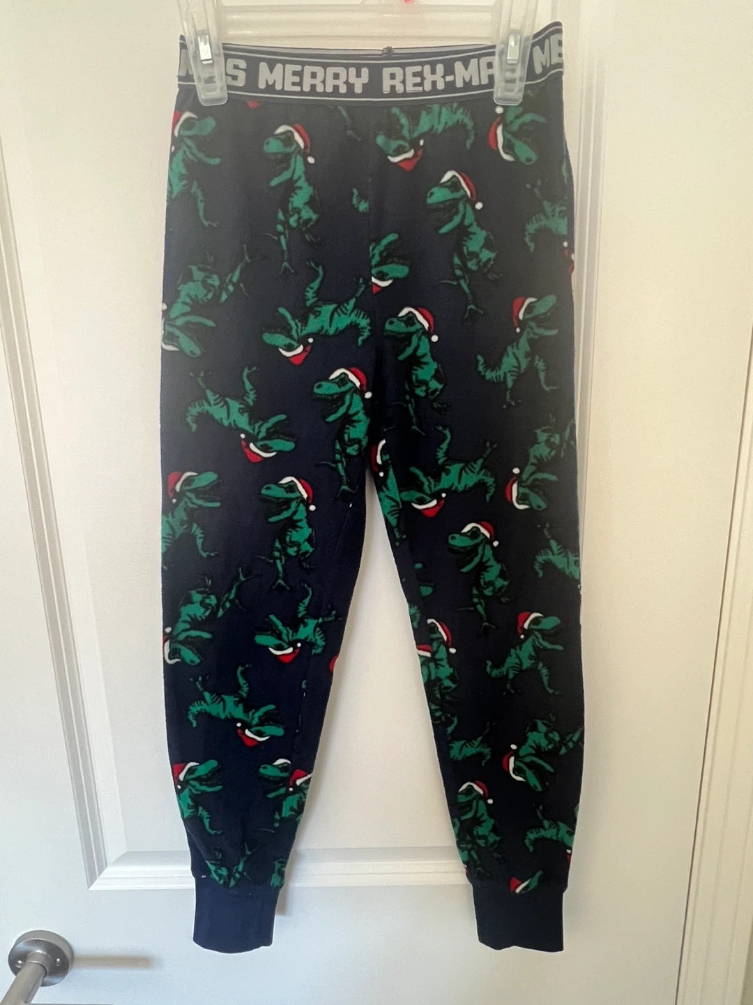 Merry Rex-Mas Pajama Pants size 7-8