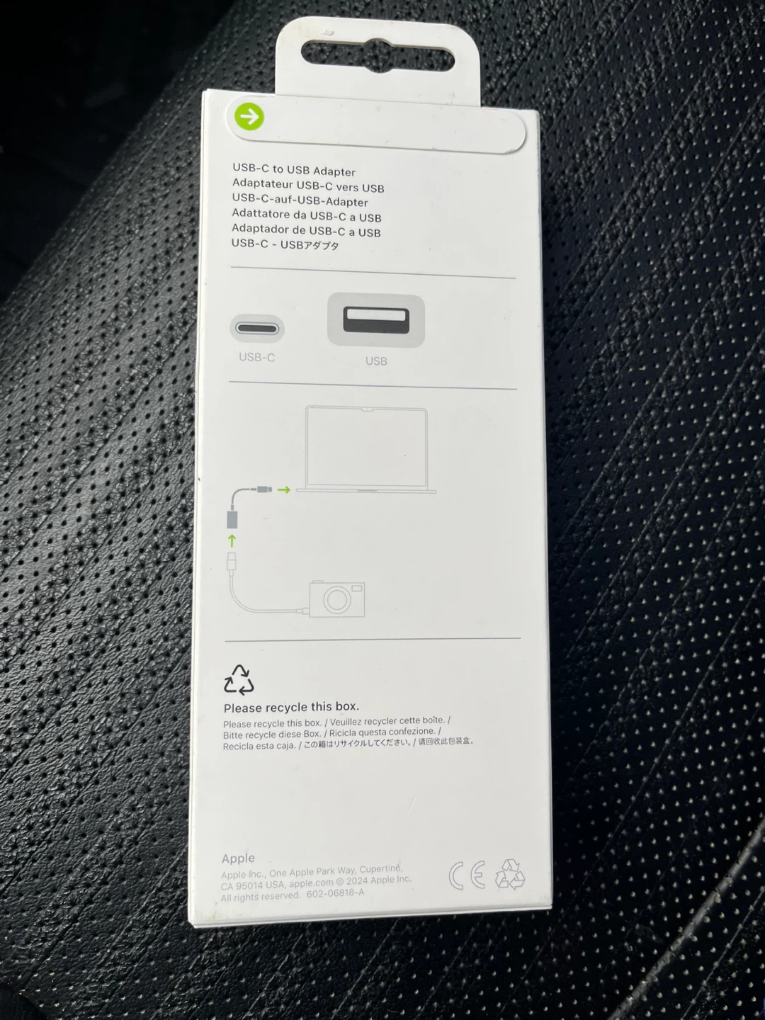 Apple USB-C to USB Adapter - New never opened - photo 2