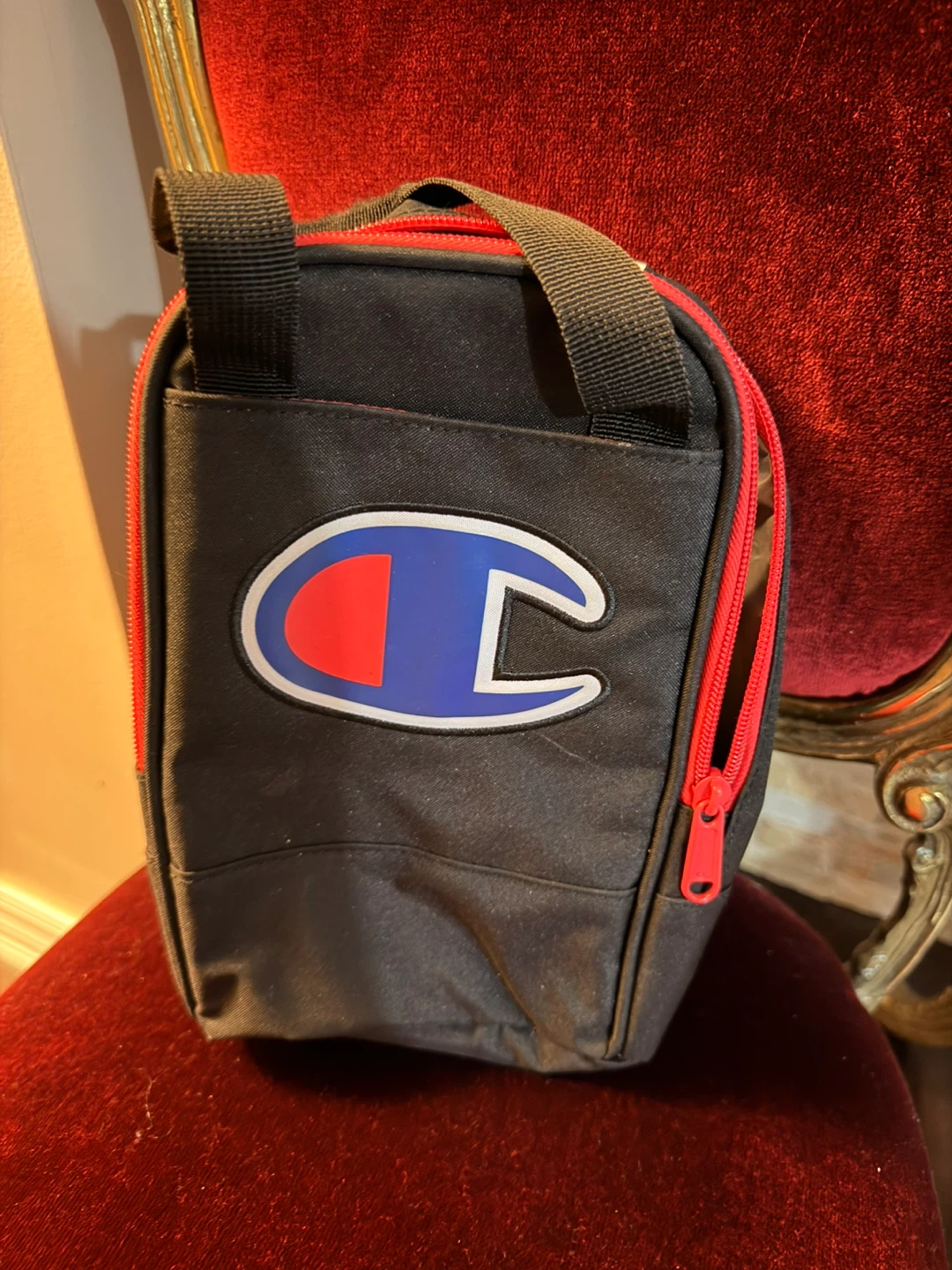 Champion Black Lunch Bag