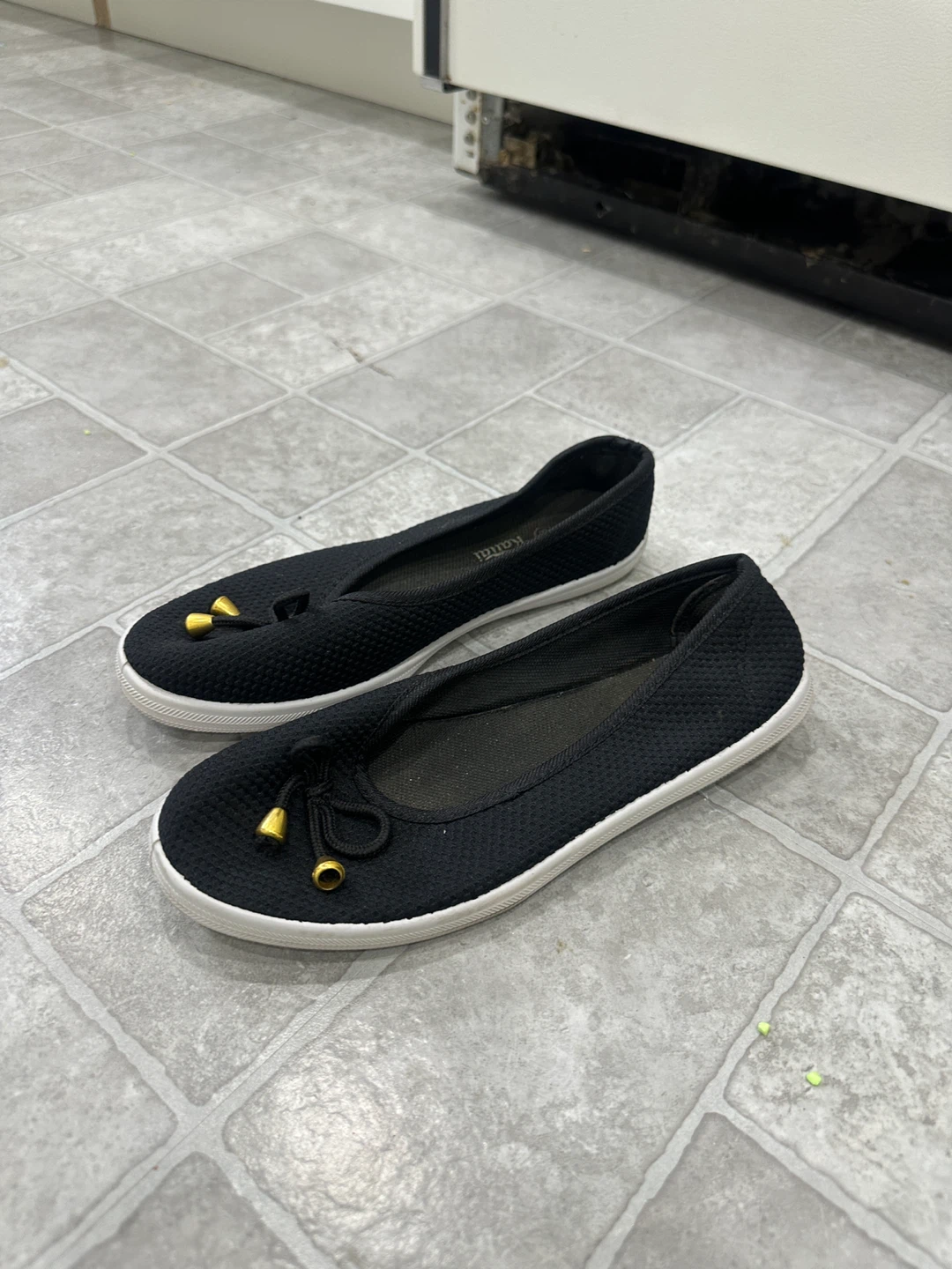 Black Ballet Flats - photo 2
