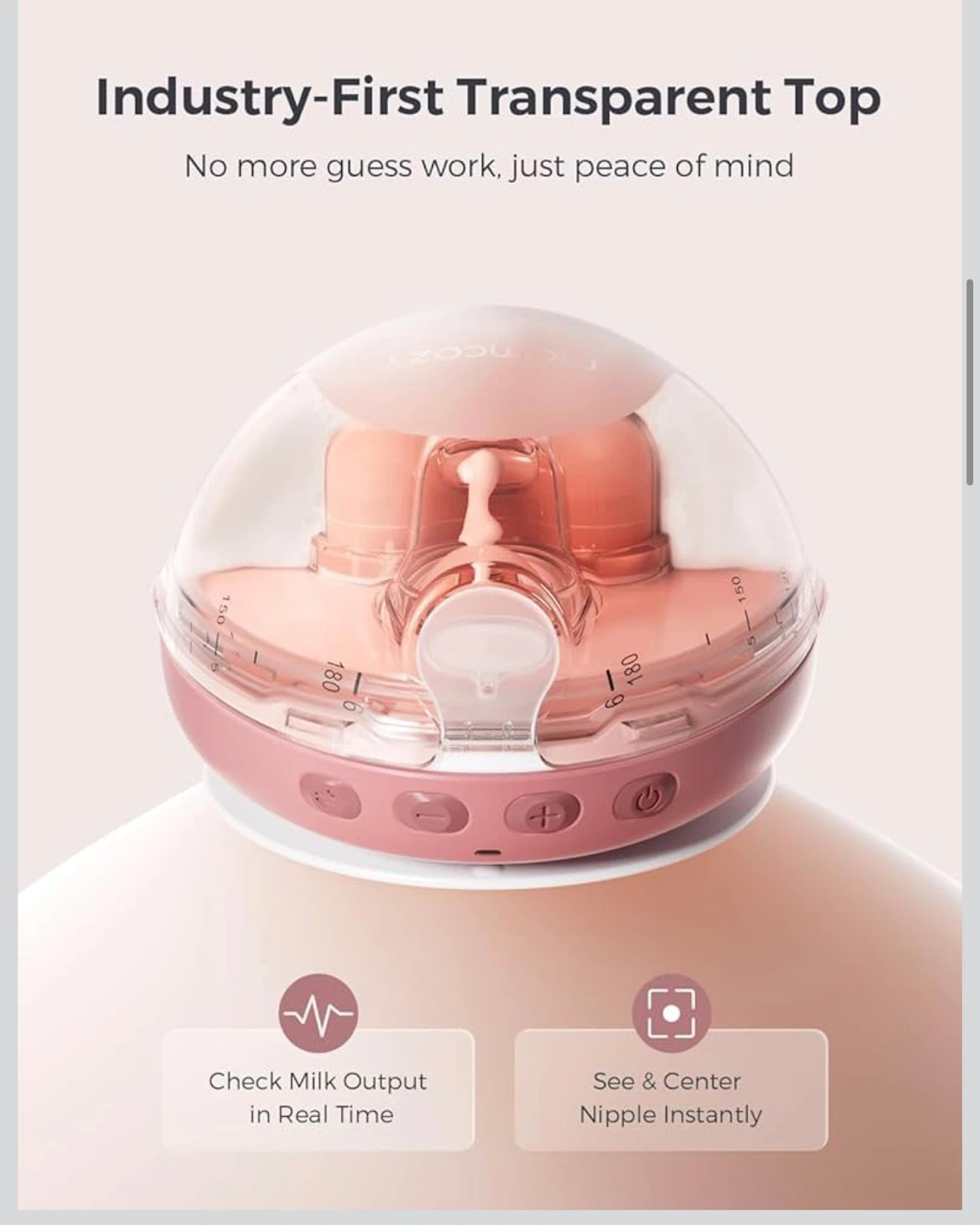 Momcozy Air 1 Ultra-Slim Breast Pump Brand New - photo 4