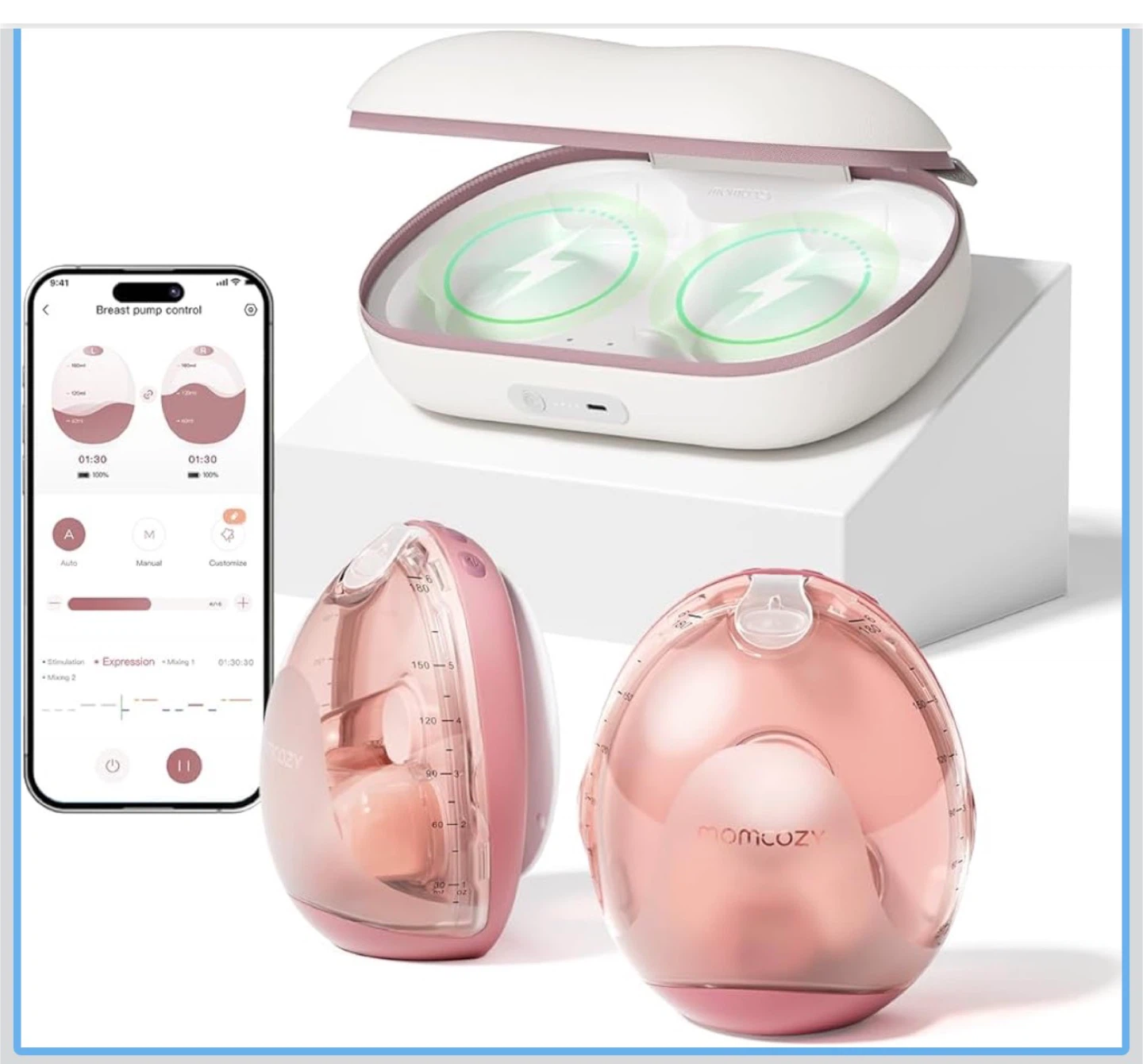 Momcozy Air 1 Ultra-Slim Breast Pump Brand New - photo 2