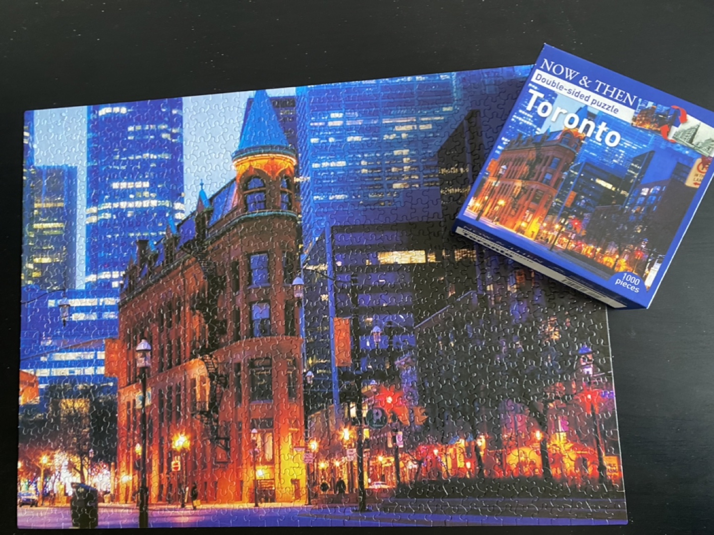 Now & Then Toronto Double-sided Puzzle (1000 pieces)
