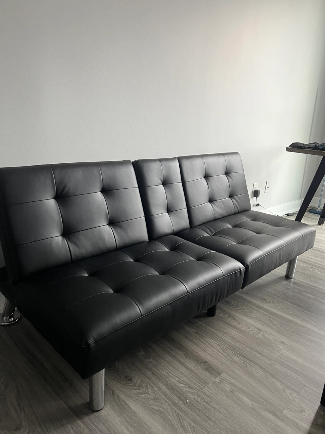 Black Sofa Bed perfect for studio - photo 2