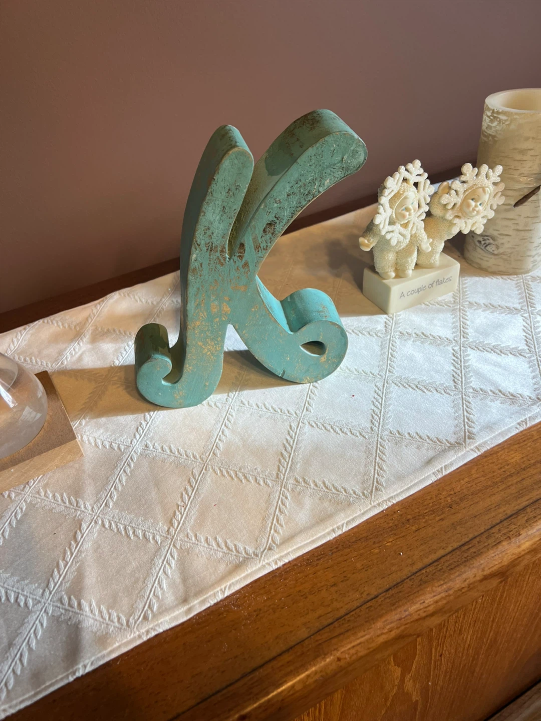 Decorative large letter K - photo 2