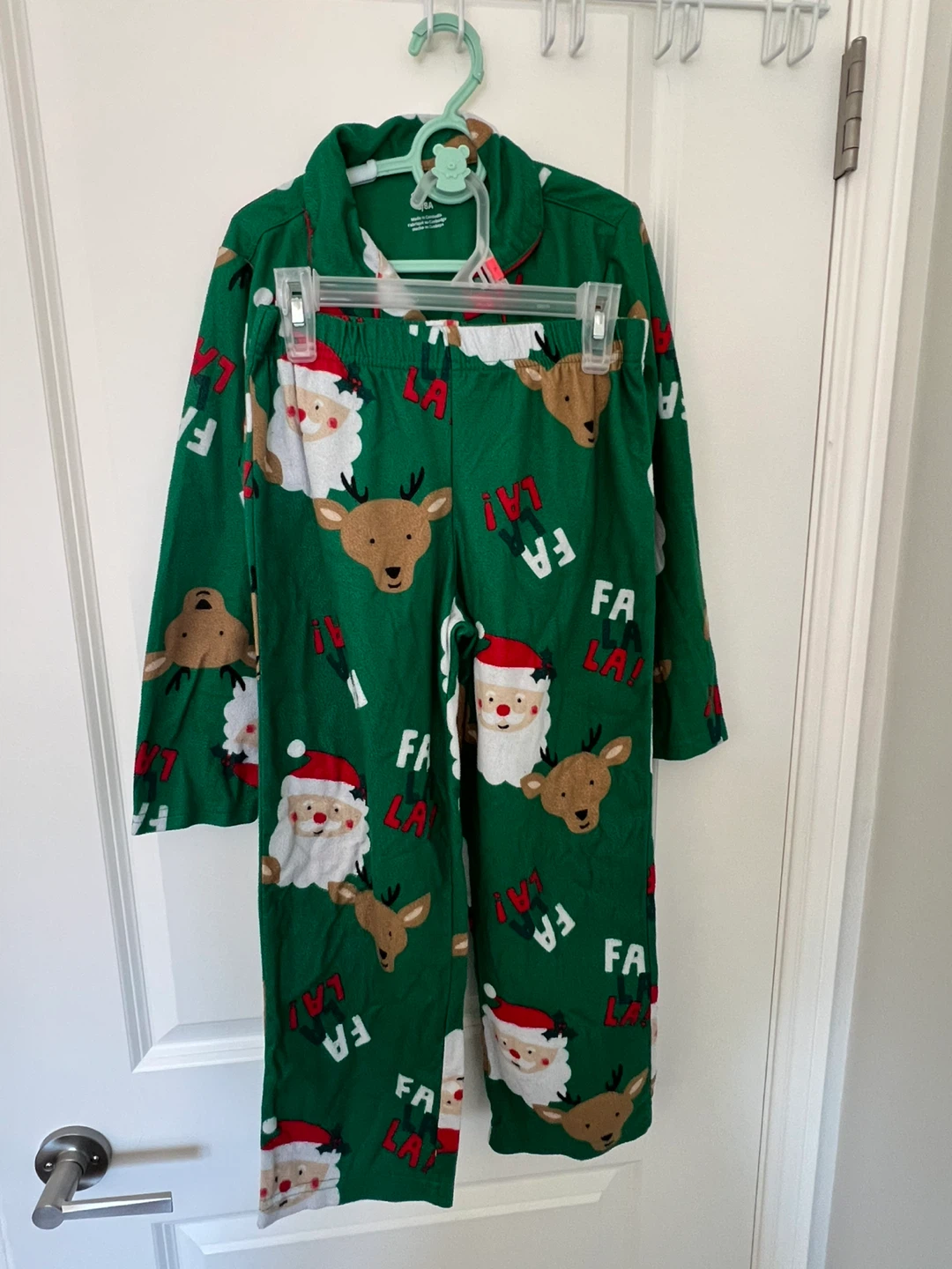 Carter's Christmas Pajamas - Size 8