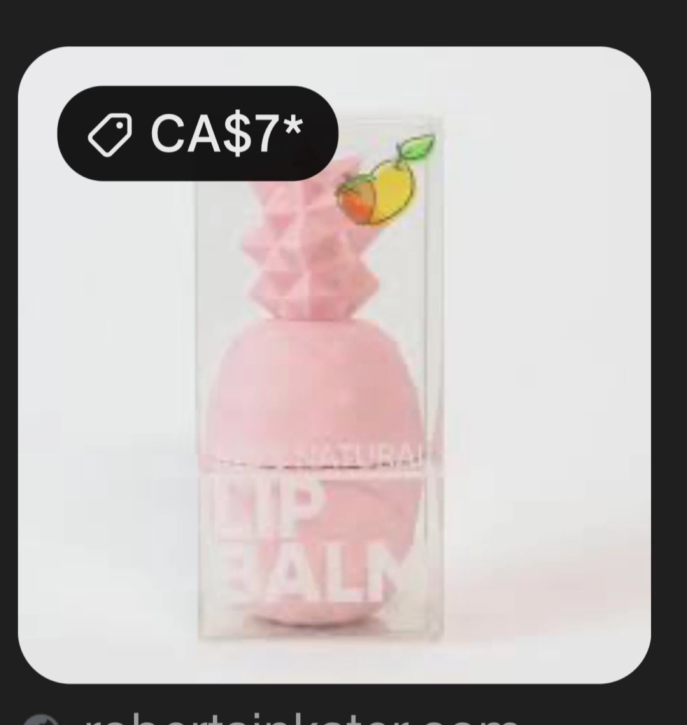 Rebel Refiner Pineapple Lip Balm - New! - photo 4