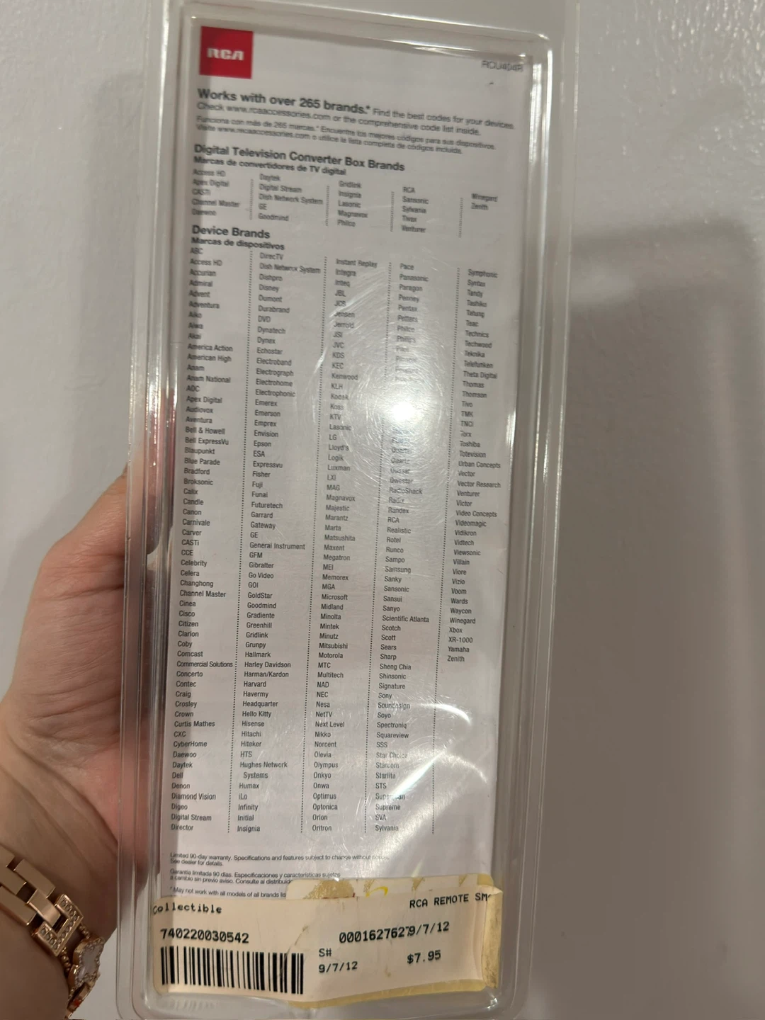 🥕RCA Universal Remote - NEW - photo 3