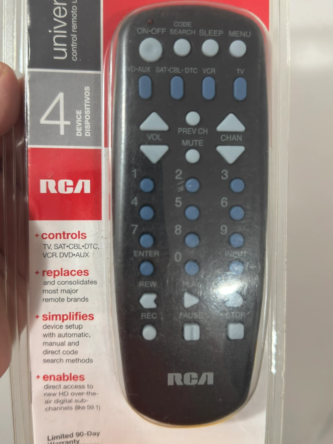 🥕RCA Universal Remote - NEW - photo 2