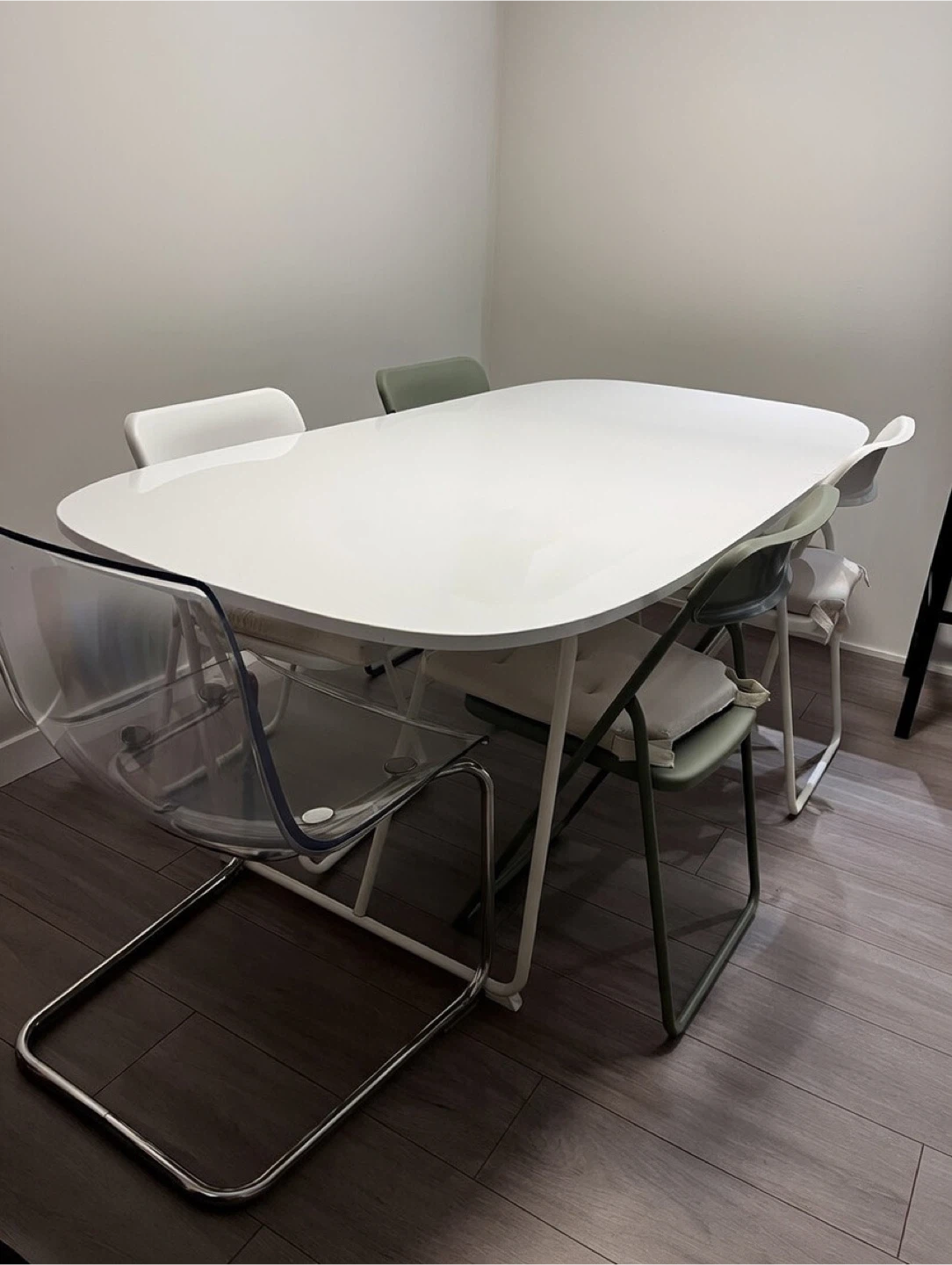 IKEA BACKARYD oppeby White Dining Table
