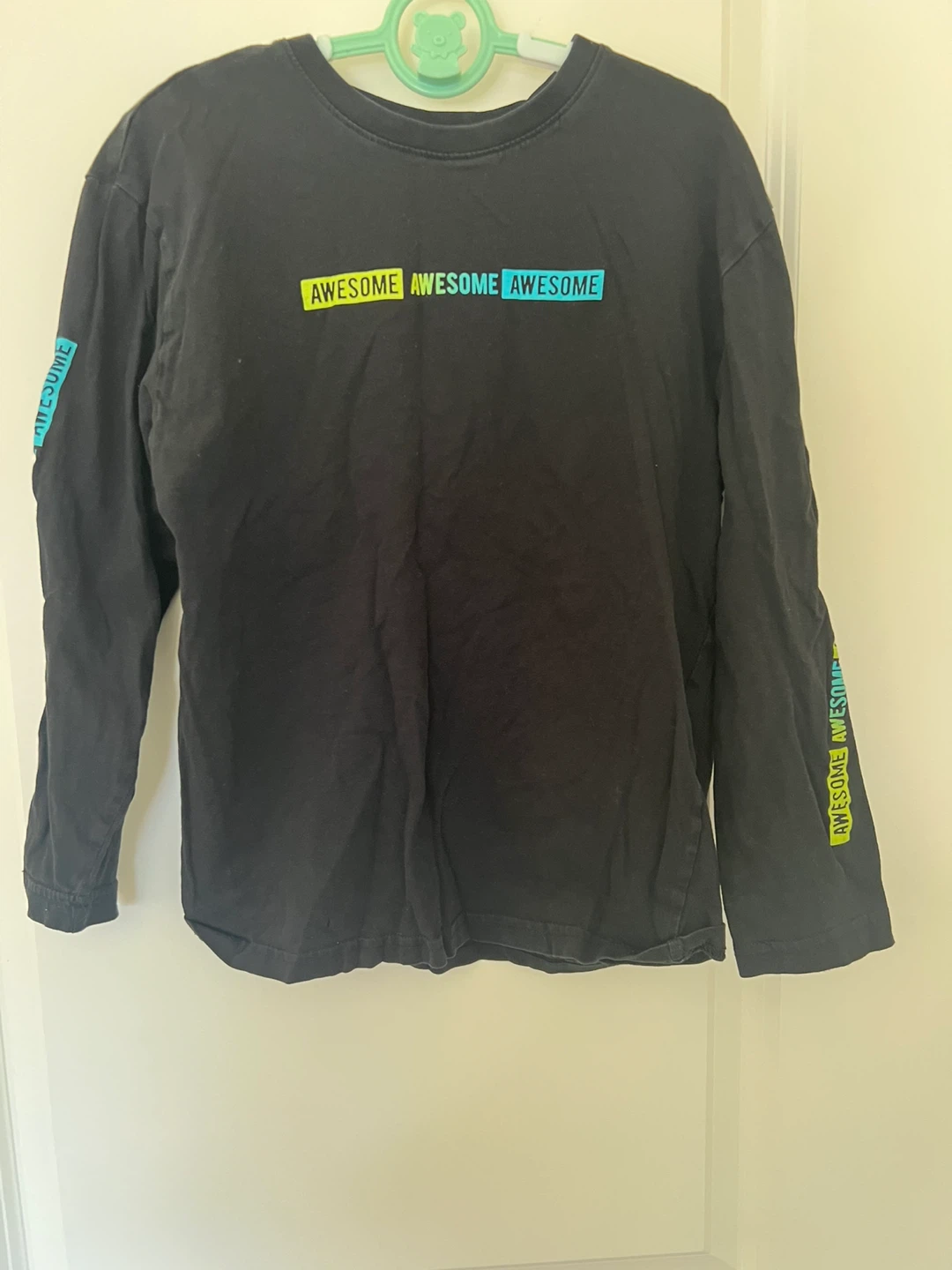 Black Long Sleeve T-Shirt size 7/8