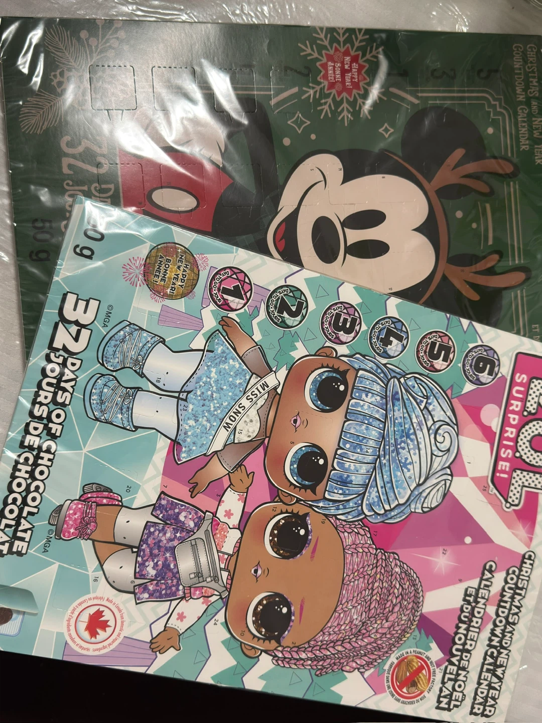 🥕New LOL Surprise! & Disney Chocolate Advent Calendars