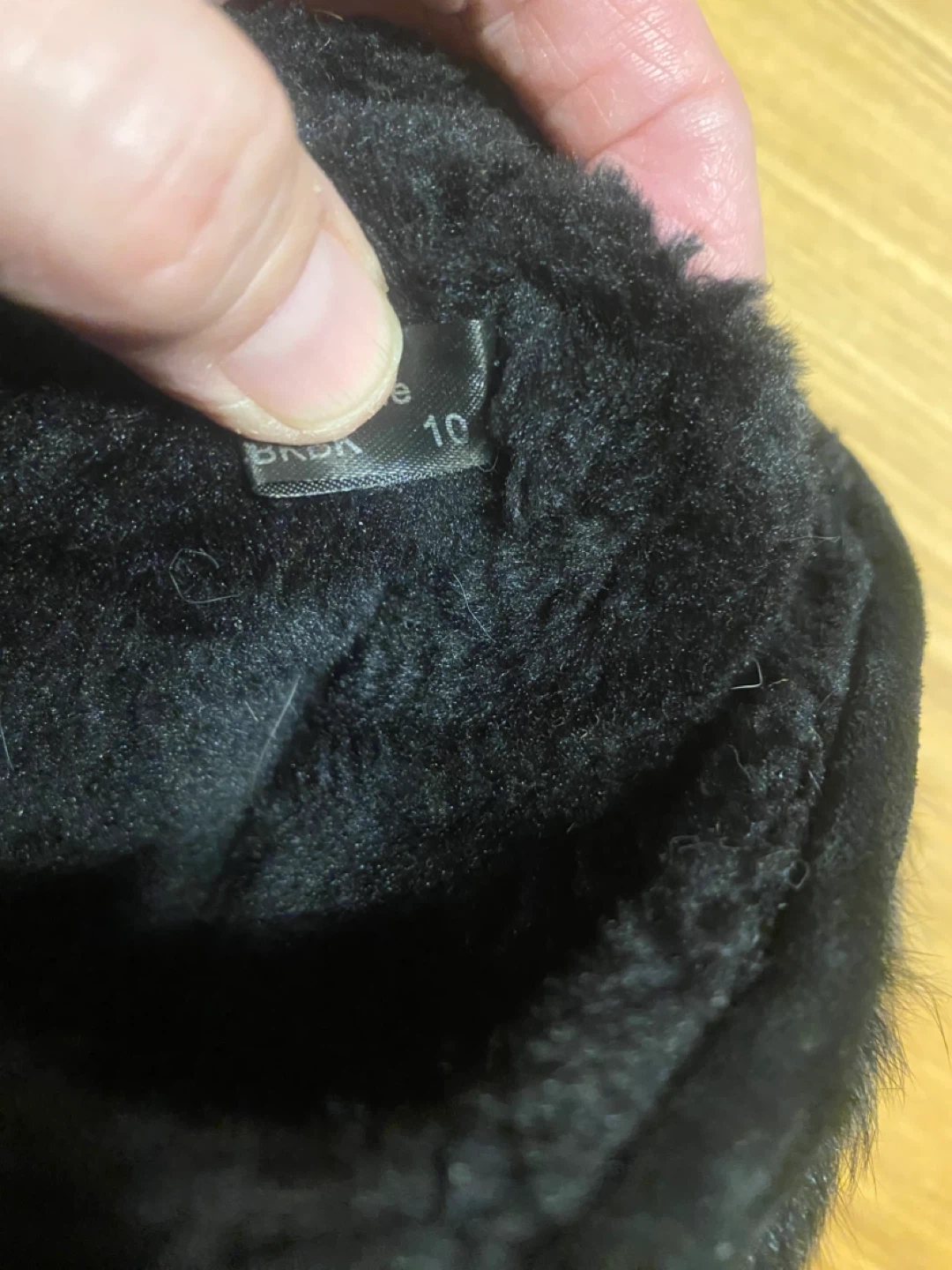 SoftMoc Black Fur Lined Moccasin Boots - Size 10 - photo 5