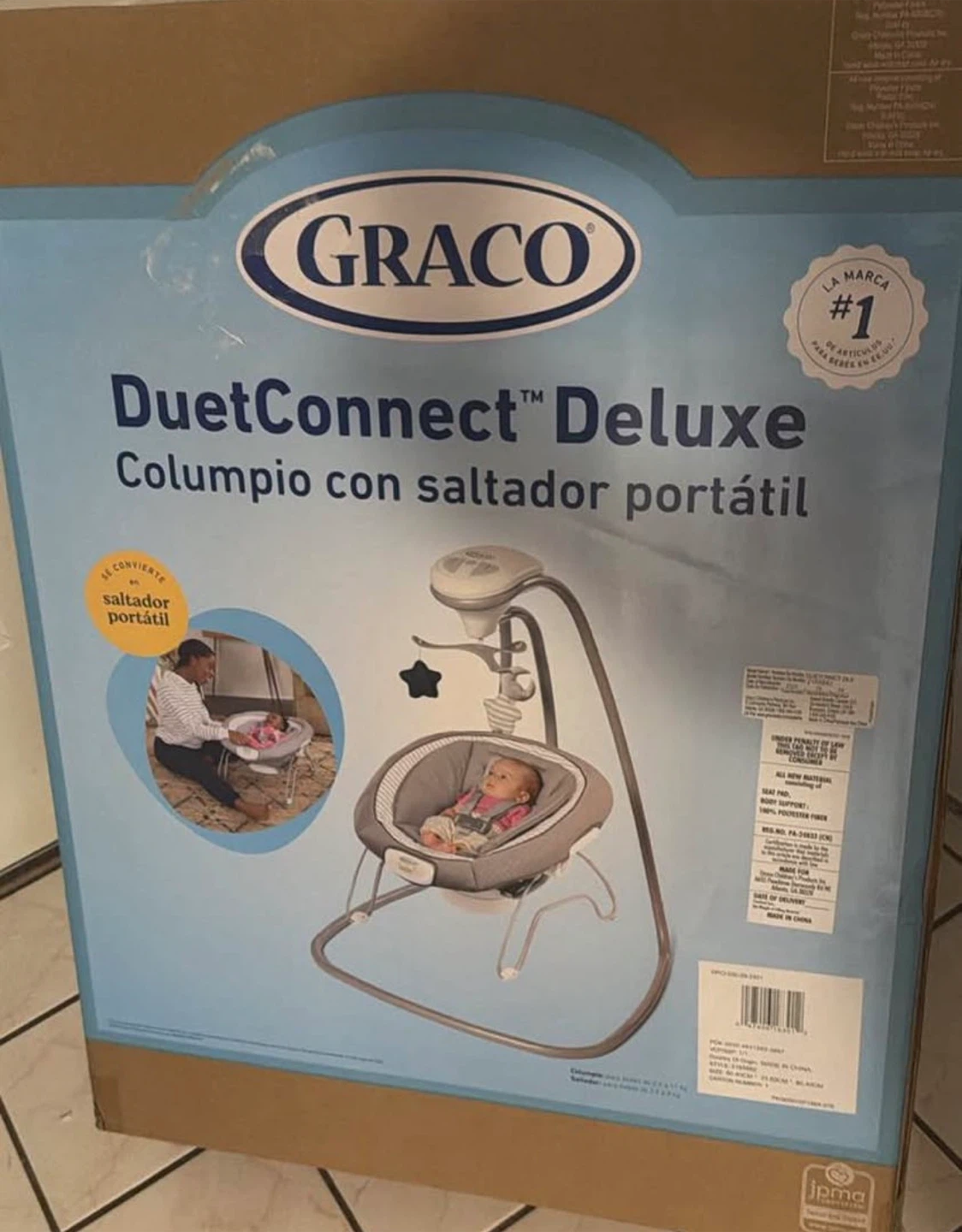 Graco DuetConnect Deluxe Swing and Bouncer - New in Box