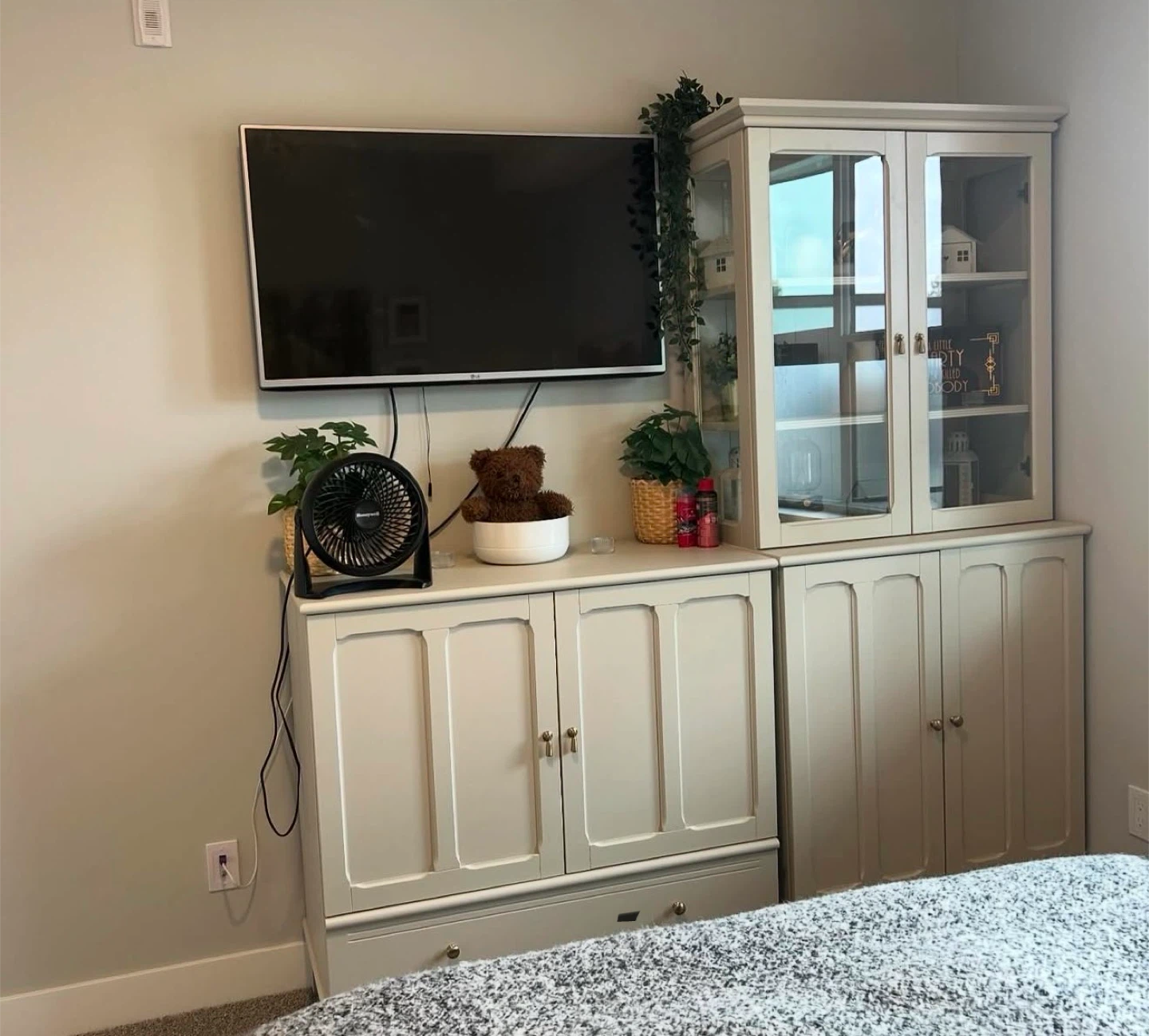 Cabinet with Glass Display