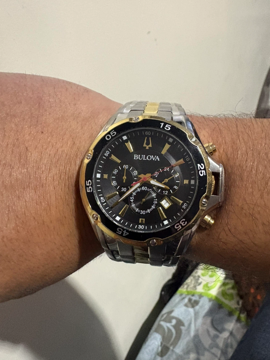 Bulova Men's Watch - Silver & Gold - photo 2