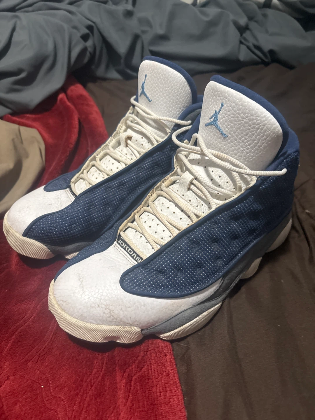 Jordan XIII Navy/White Sneakers
