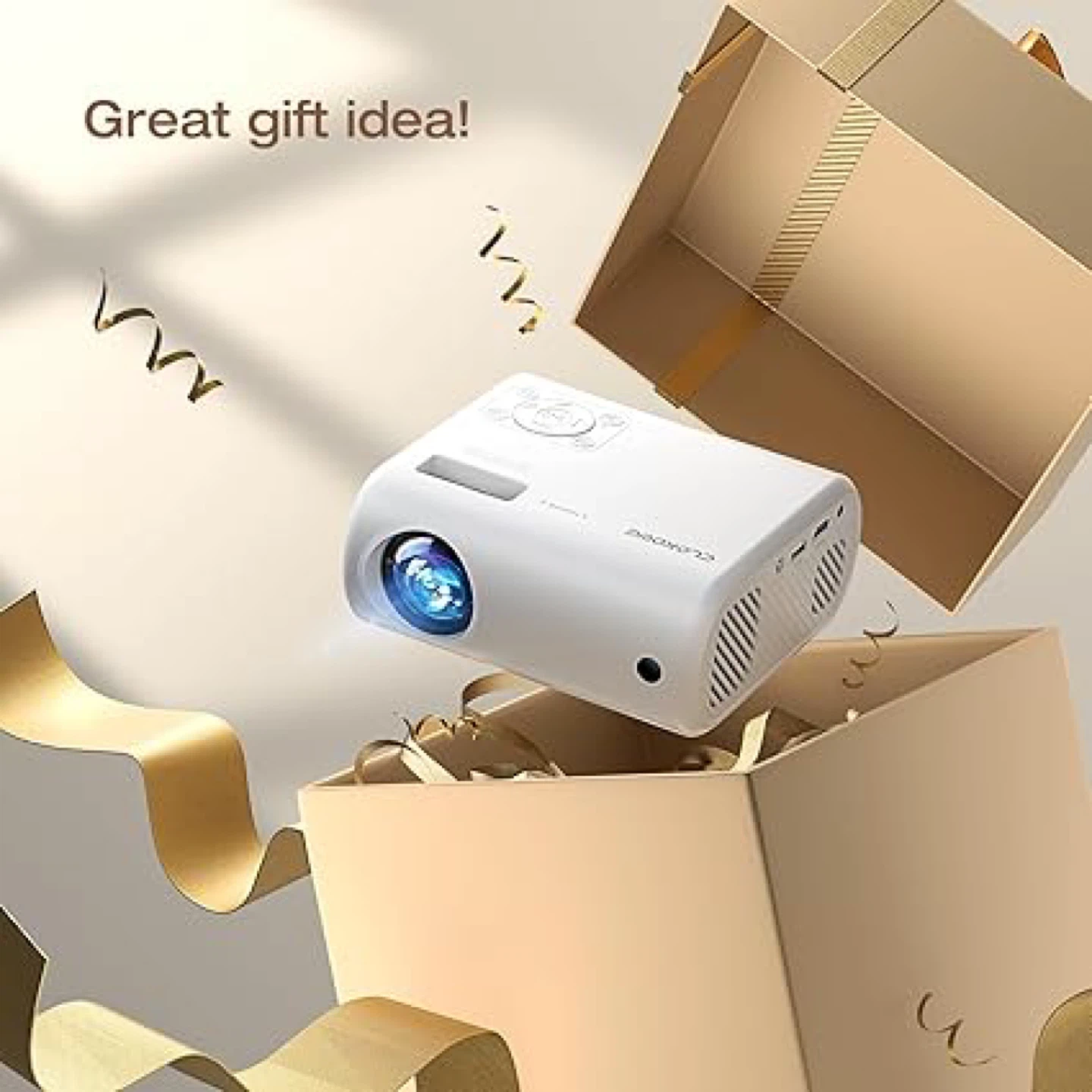 Brand New CLOKOWE Mini Projector 1080P - photo 3