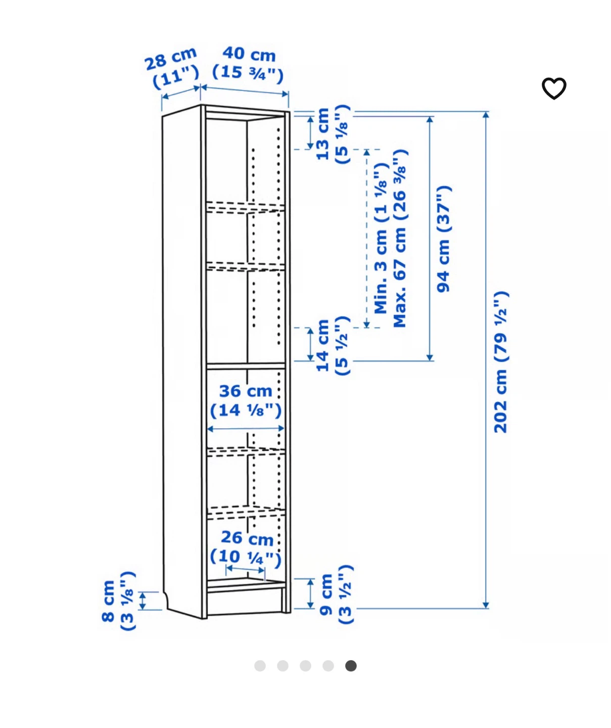 IKEA Billy Bookcase - photo 2