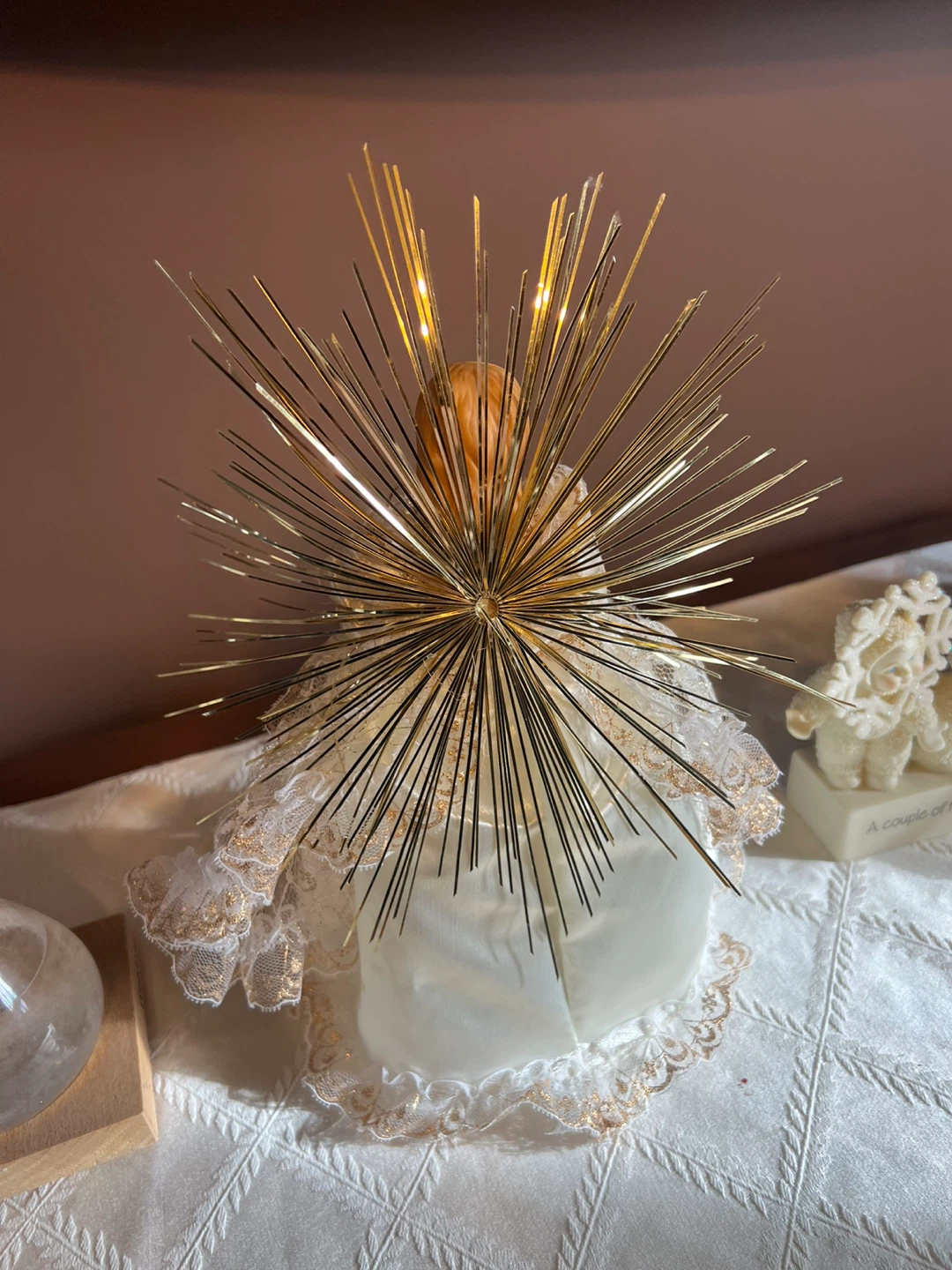 Vintage Angel Christmas Tree Topper - photo 2