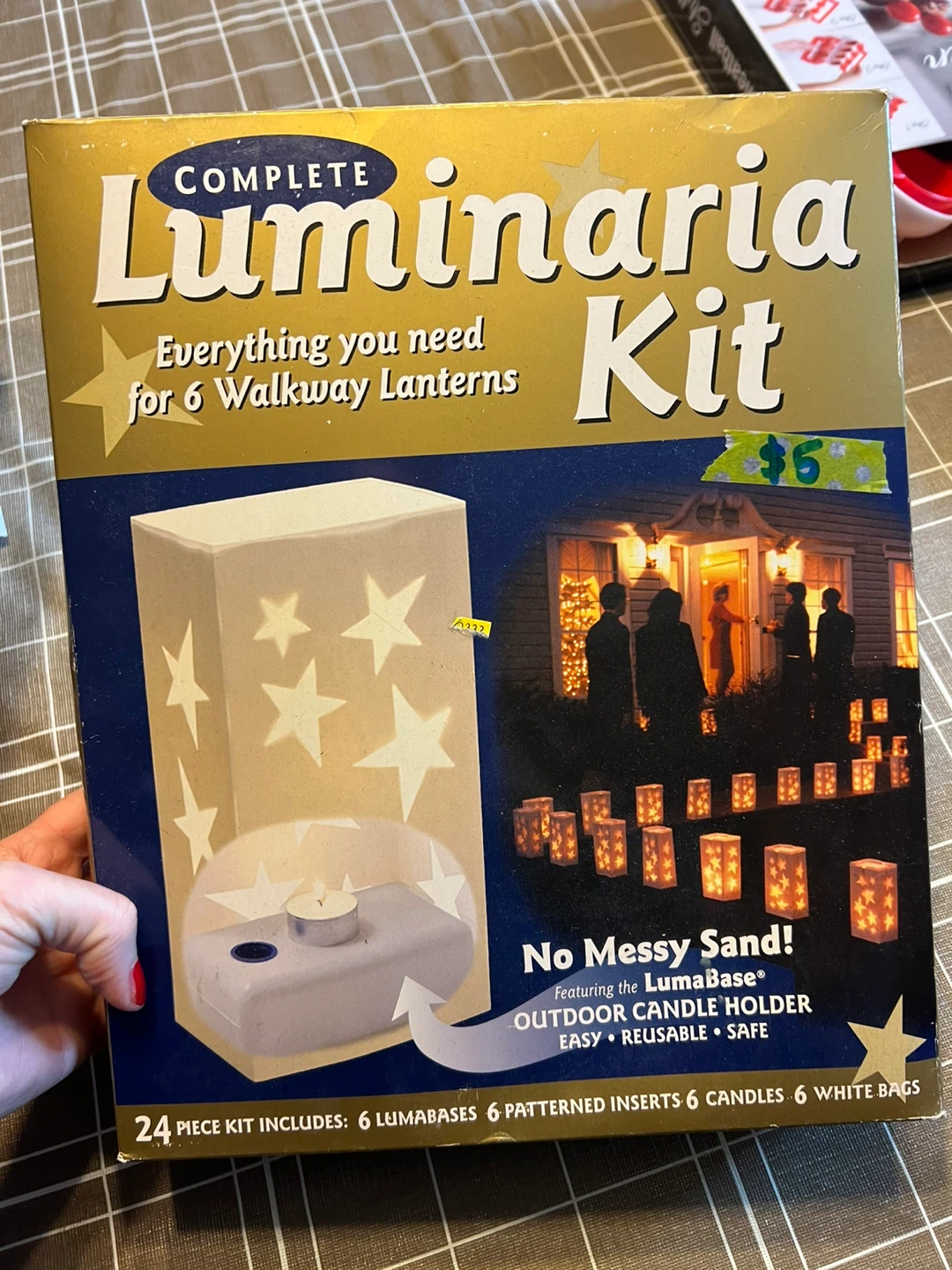 Complete Luminaria Kit - 6 Walkway Lanterns