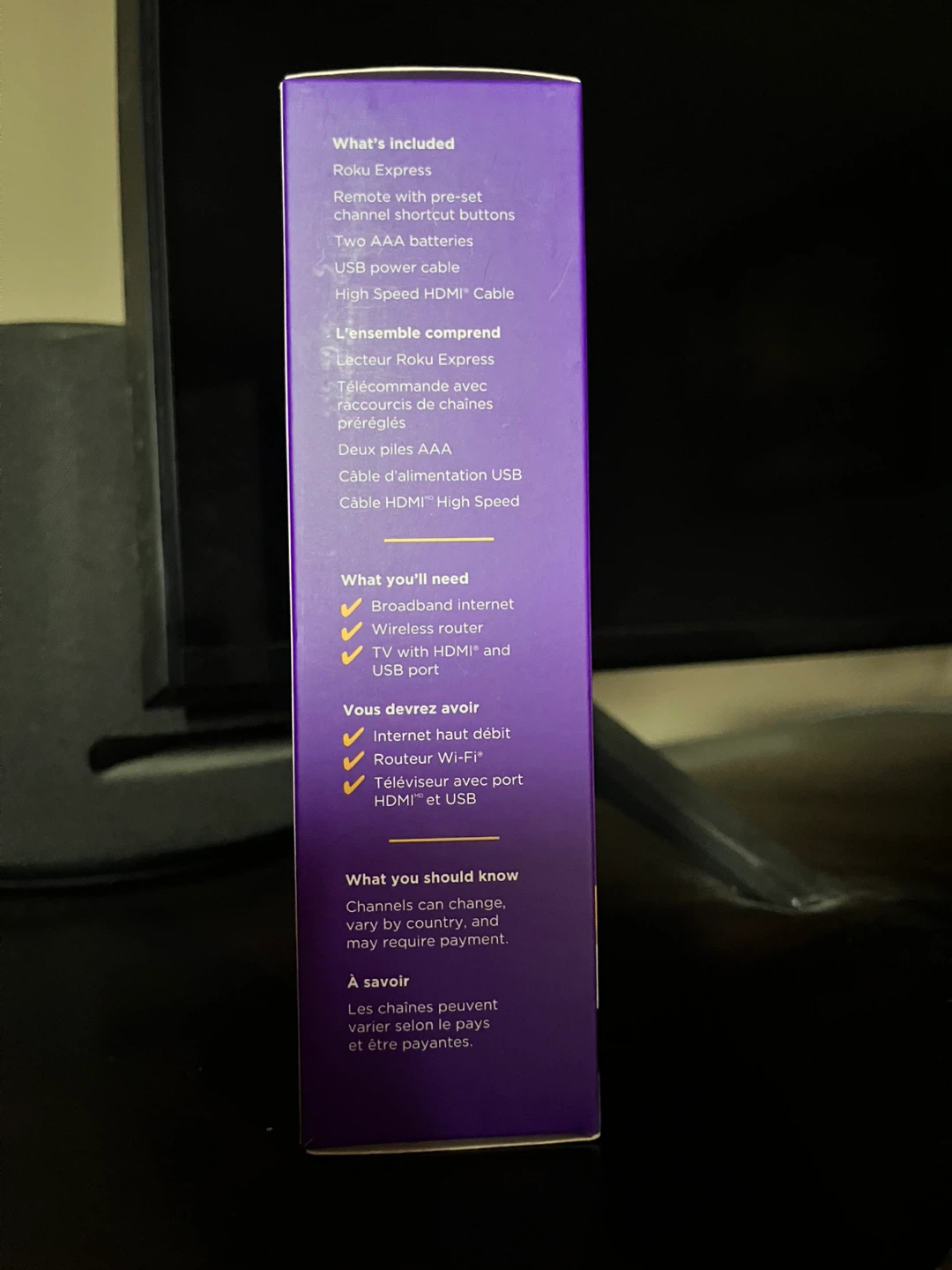 Roku Express HD Streaming Media Player - New in Box! - photo 3
