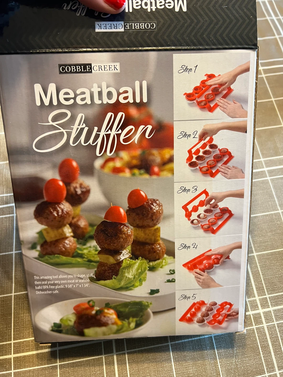 Cobble Creek Meatball Stuffer - New