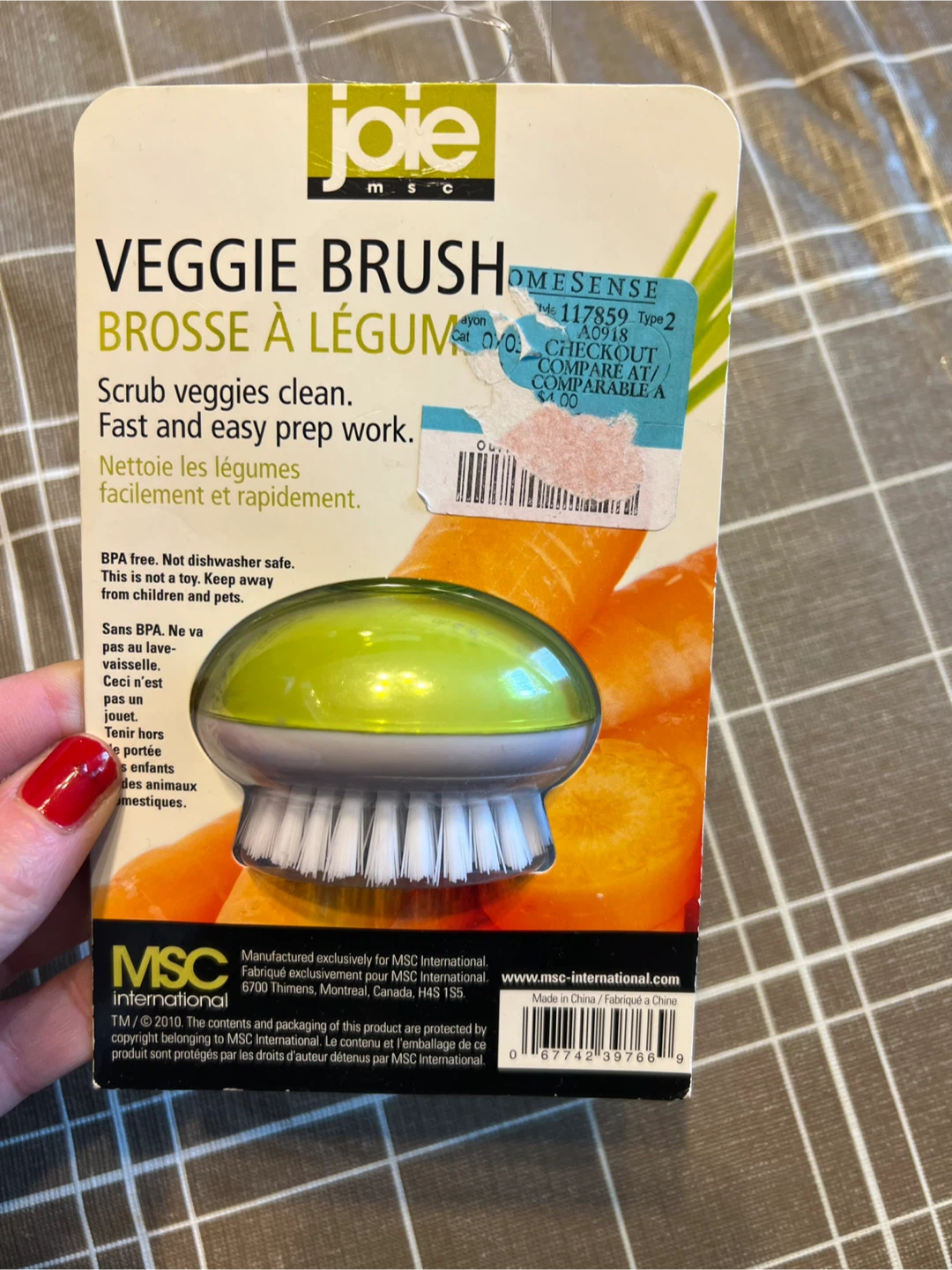 Joie Veggie Brush - New in Package