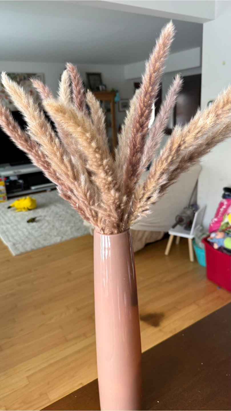 Vase with Pampas Grass - photo 2