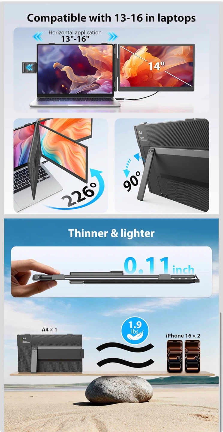 14" Portable Monitor - photo 4