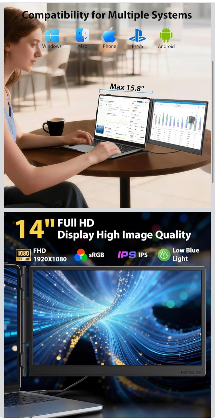 14" Portable Monitor - photo 2