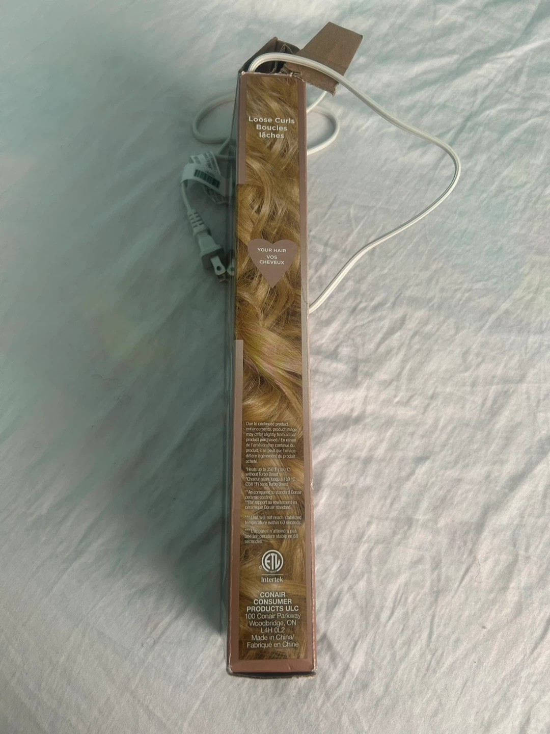 Brand New Conair Double Ceramic 1 1/4" Curling Iron 🥕🥕 - photo 2