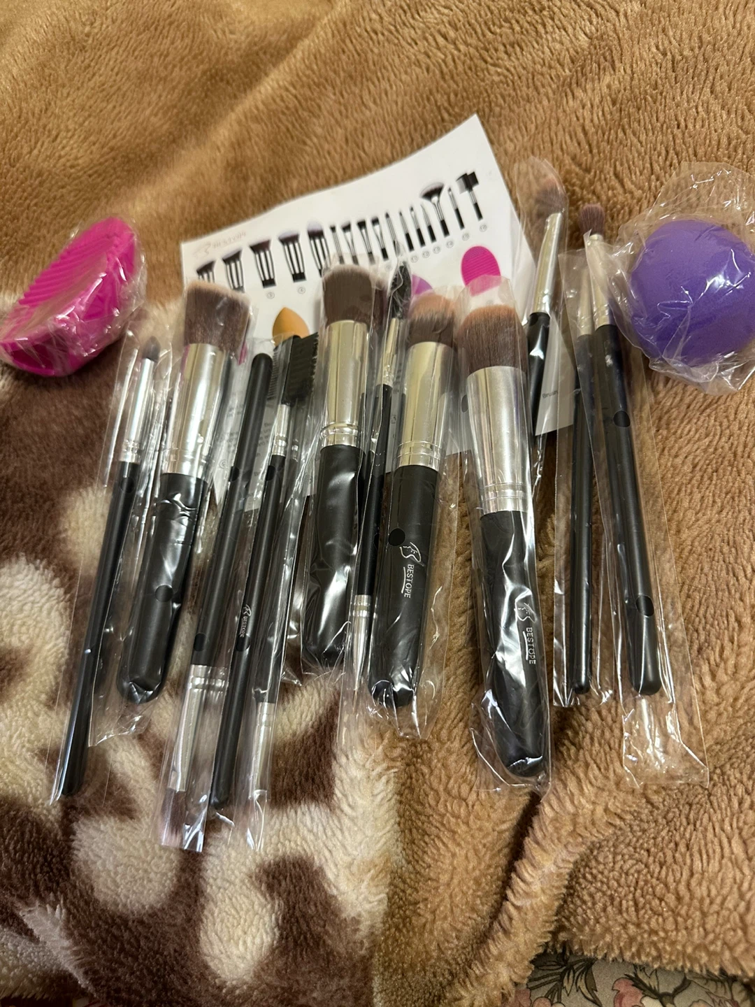 BESTOPE Makeup Brush Set - New
