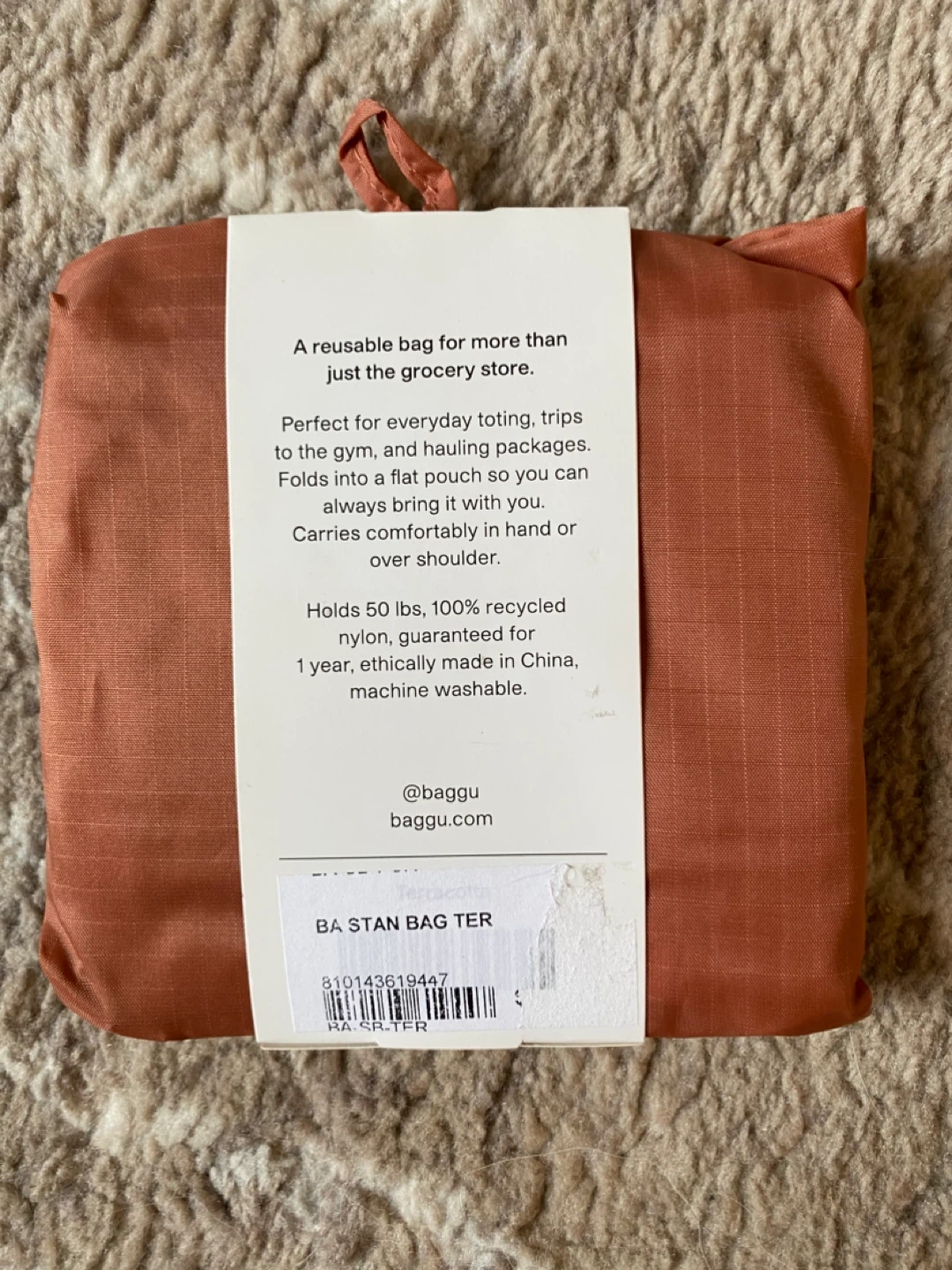Baggu Reusable Bag - Terracotta - photo 2