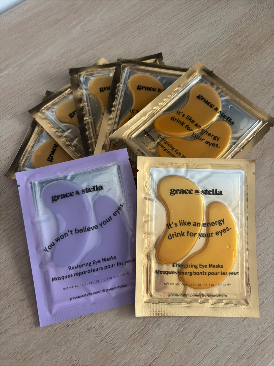 Grace & Stella Eye Masks x7