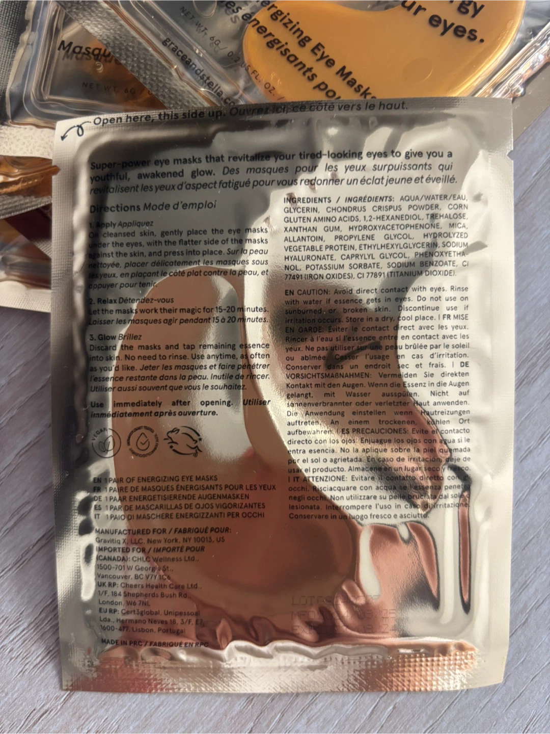 Grace & Stella Eye Masks x7 - photo 2