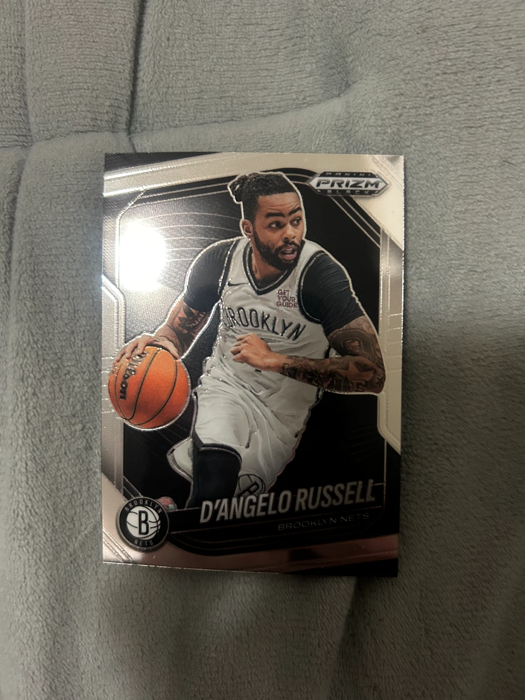 D'Angelo Russell Prizm Black Basketball Card