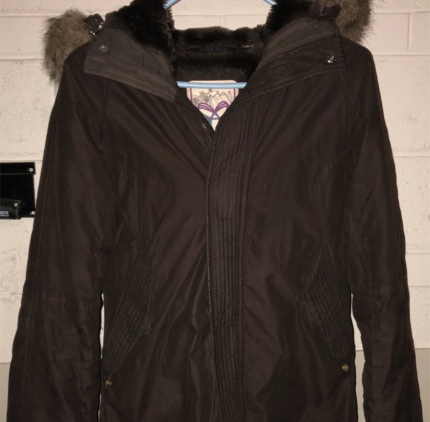 TNA Brown Winter Jacket - Size XS