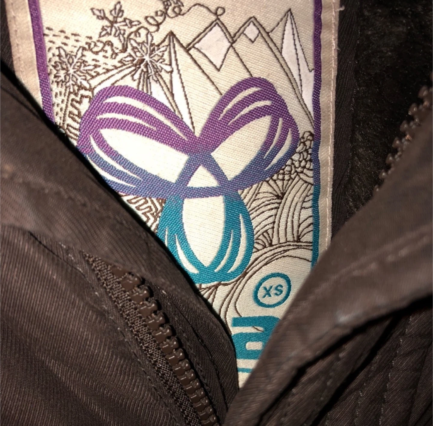 TNA Brown Winter Jacket - Size XS - photo 3