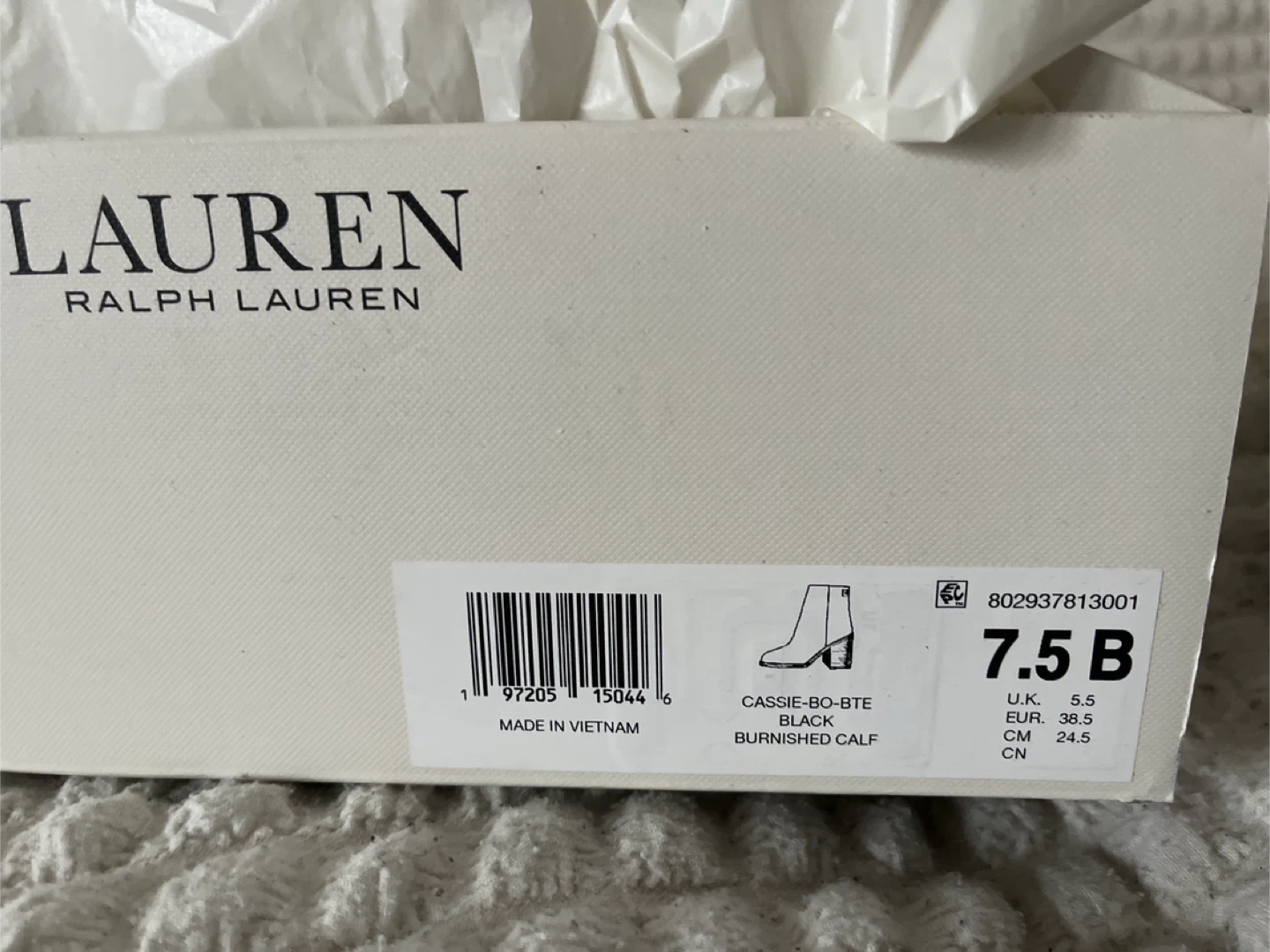 (NEW)Ralph Lauren Cassie Booties - Size 7.5B - photo 3