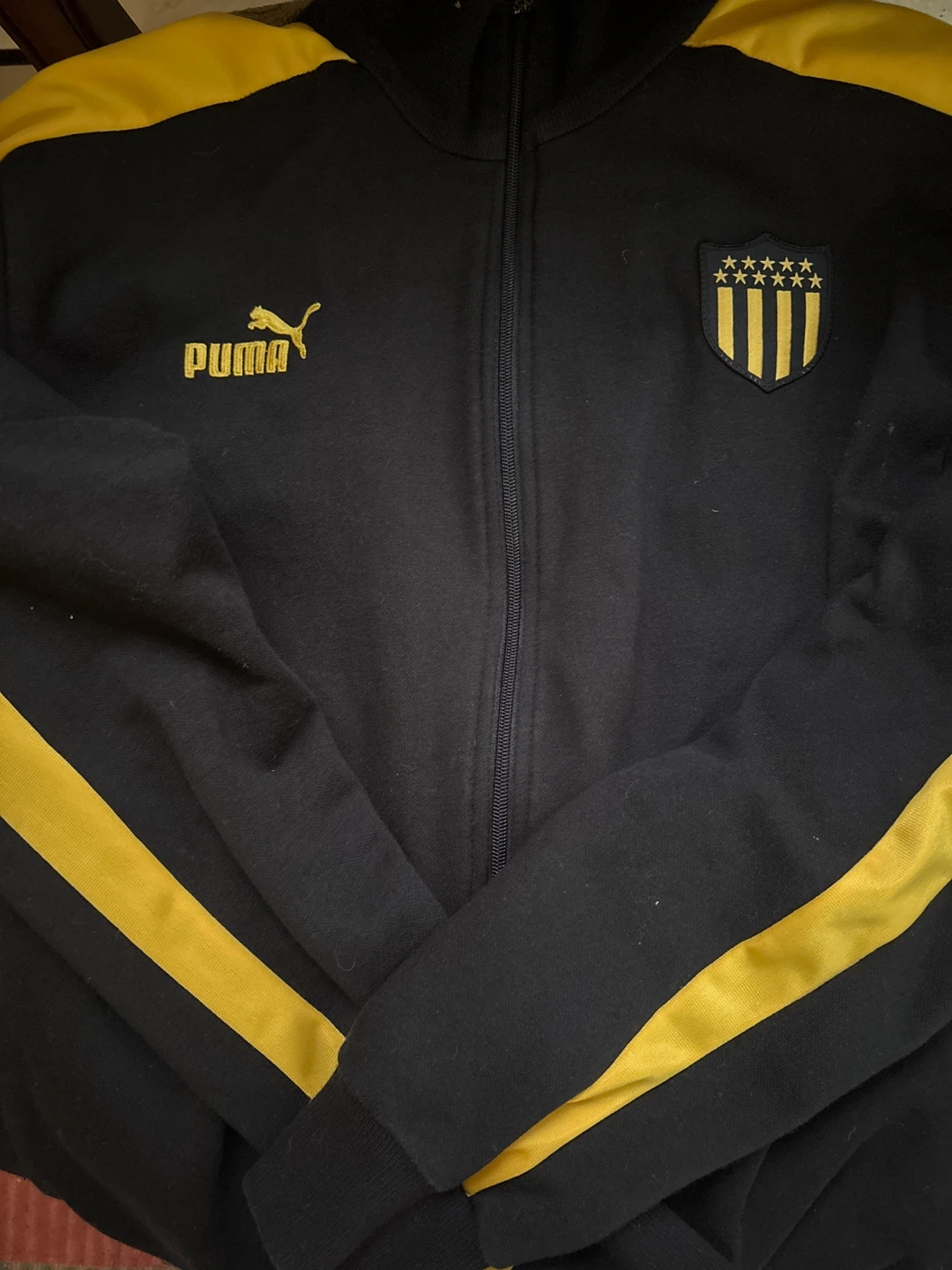 Puma Black & Yellow Track Jacket