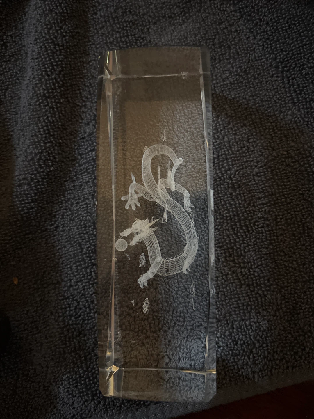 Crystal Dragon Figurine