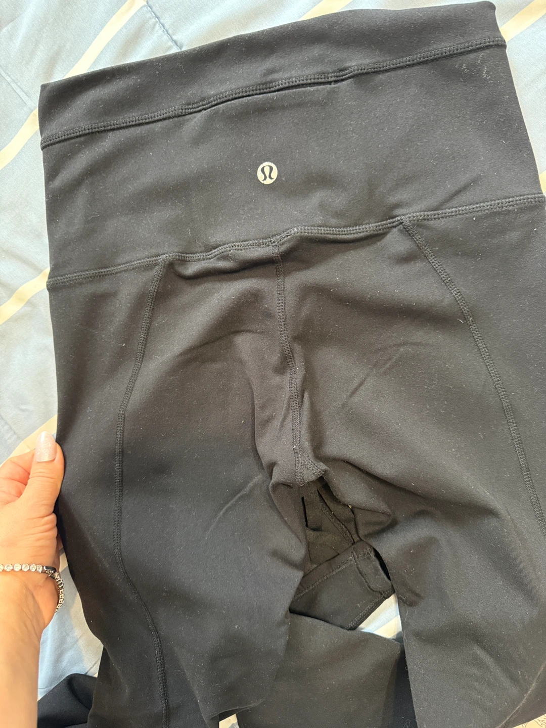 Lululemon Black Leggings - Size 4 - photo 3