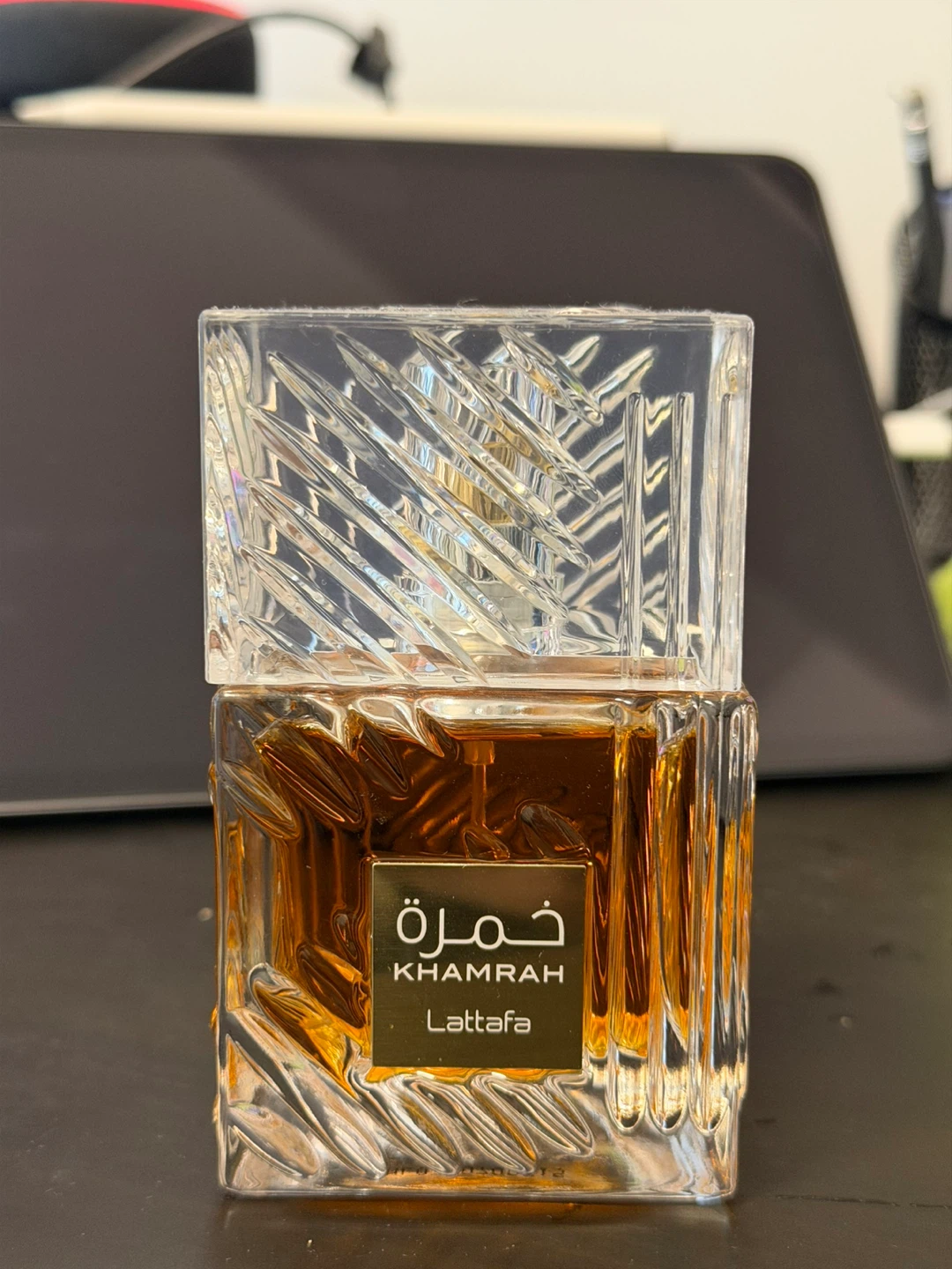 Lattafa Khamrah Perfume 99% FULL