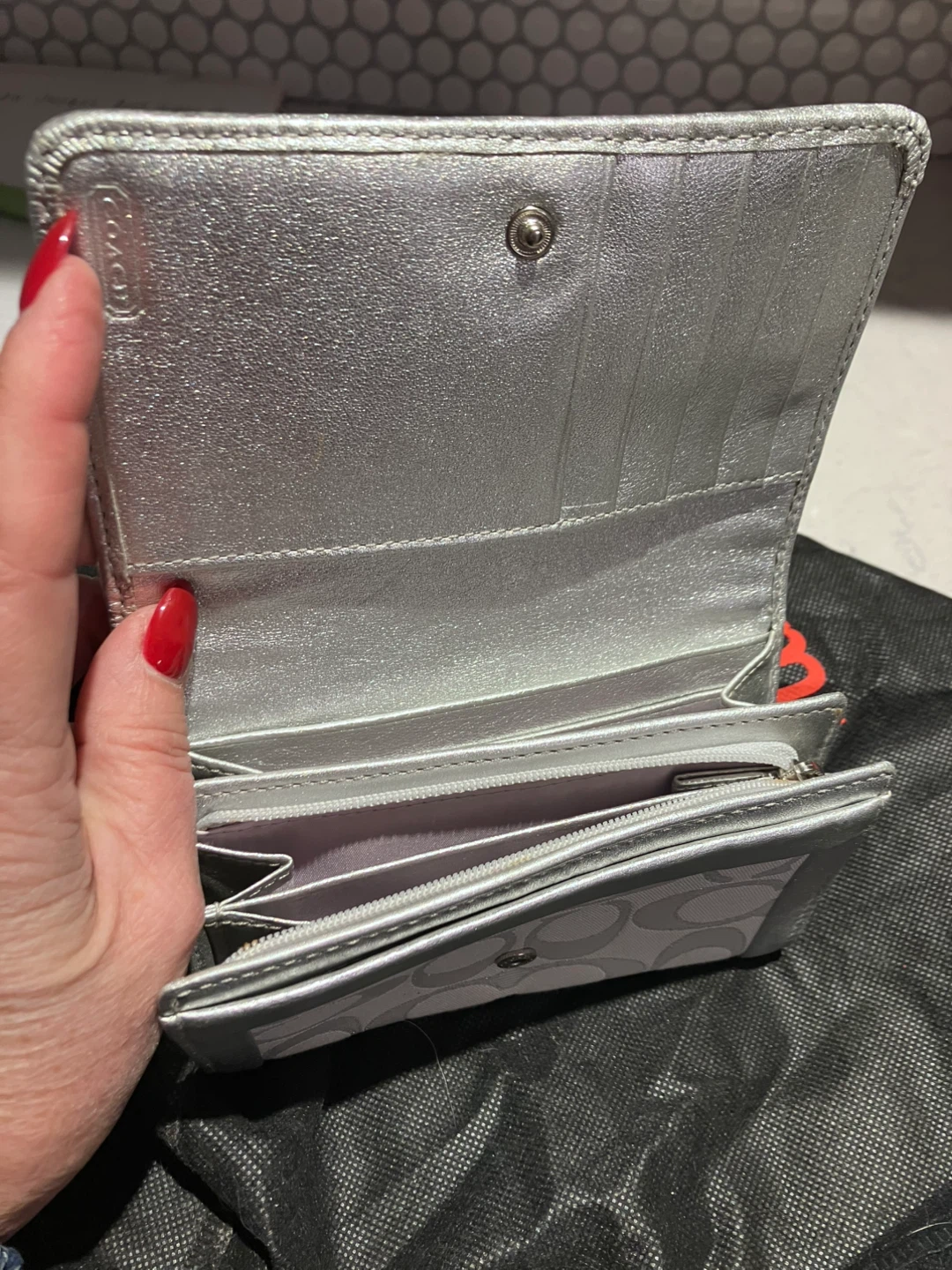 Coach Silver Wallet - photo 2