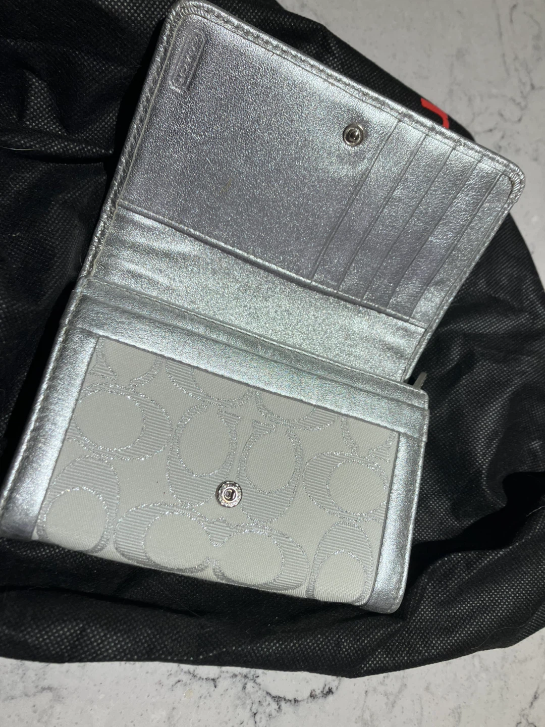 Coach Silver Wallet - photo 3