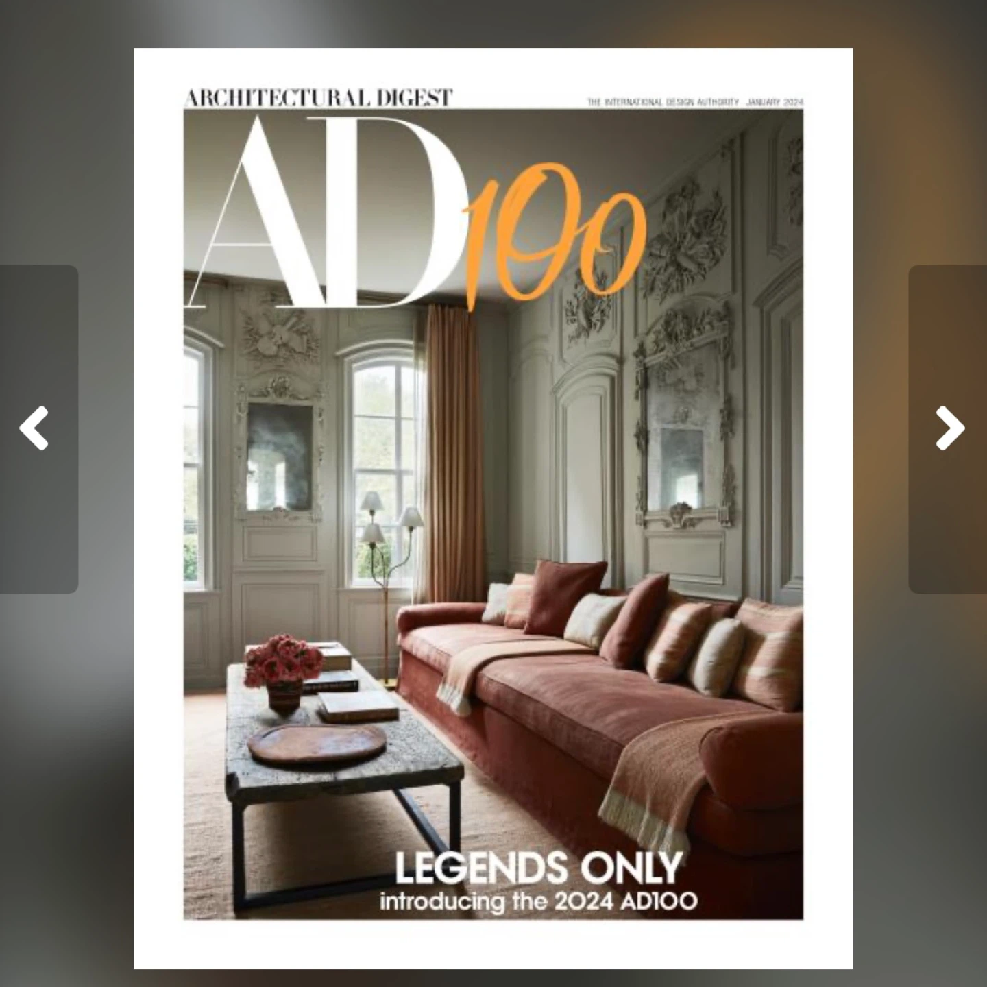 Architectural Digest Magazine - 1 year (11 Issues) - photo 3