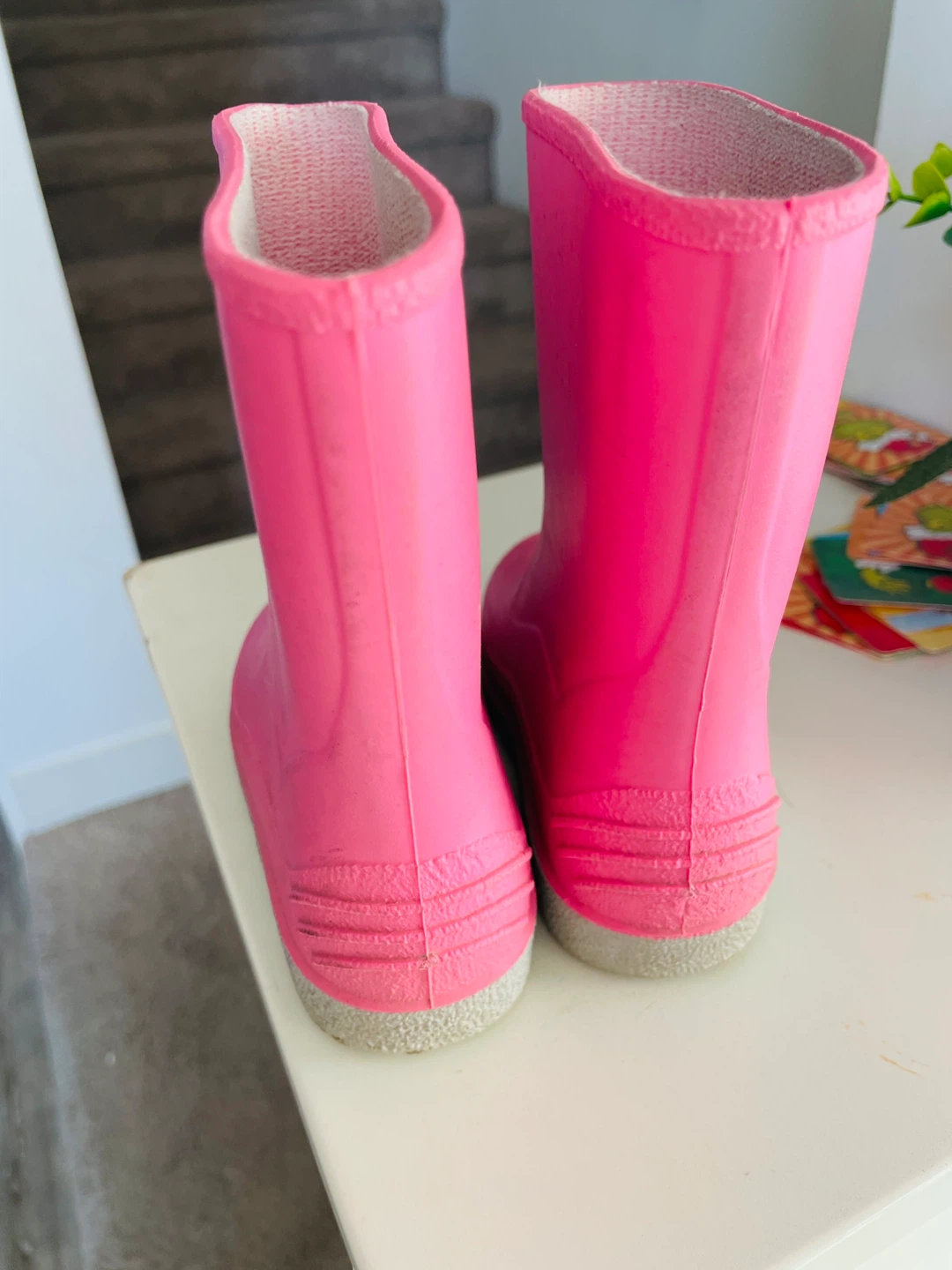 Pink Rain Boots - Size 6 - photo 2