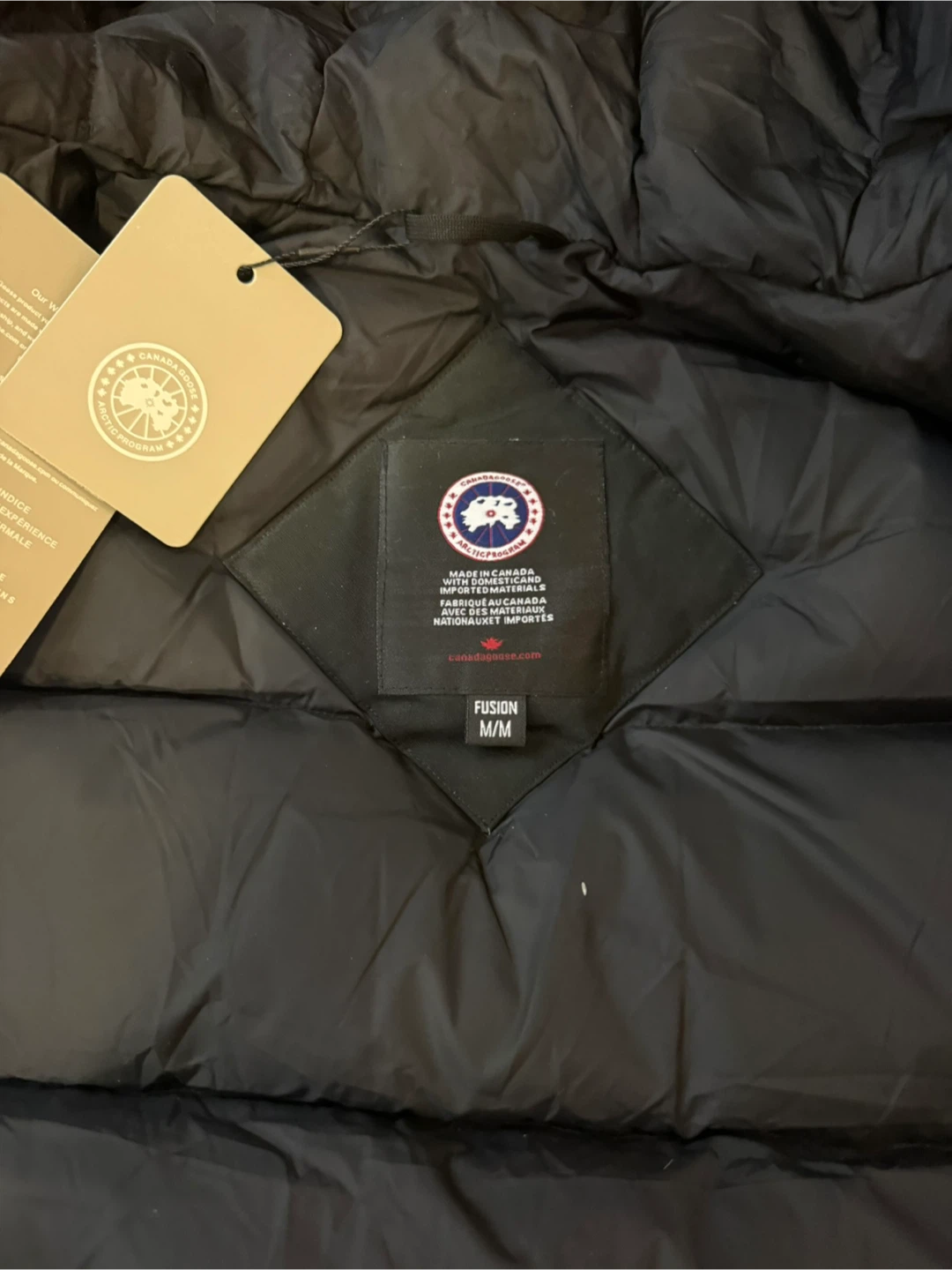 Canada Goose Bomber Jacket - Size M/M - Black - photo 4